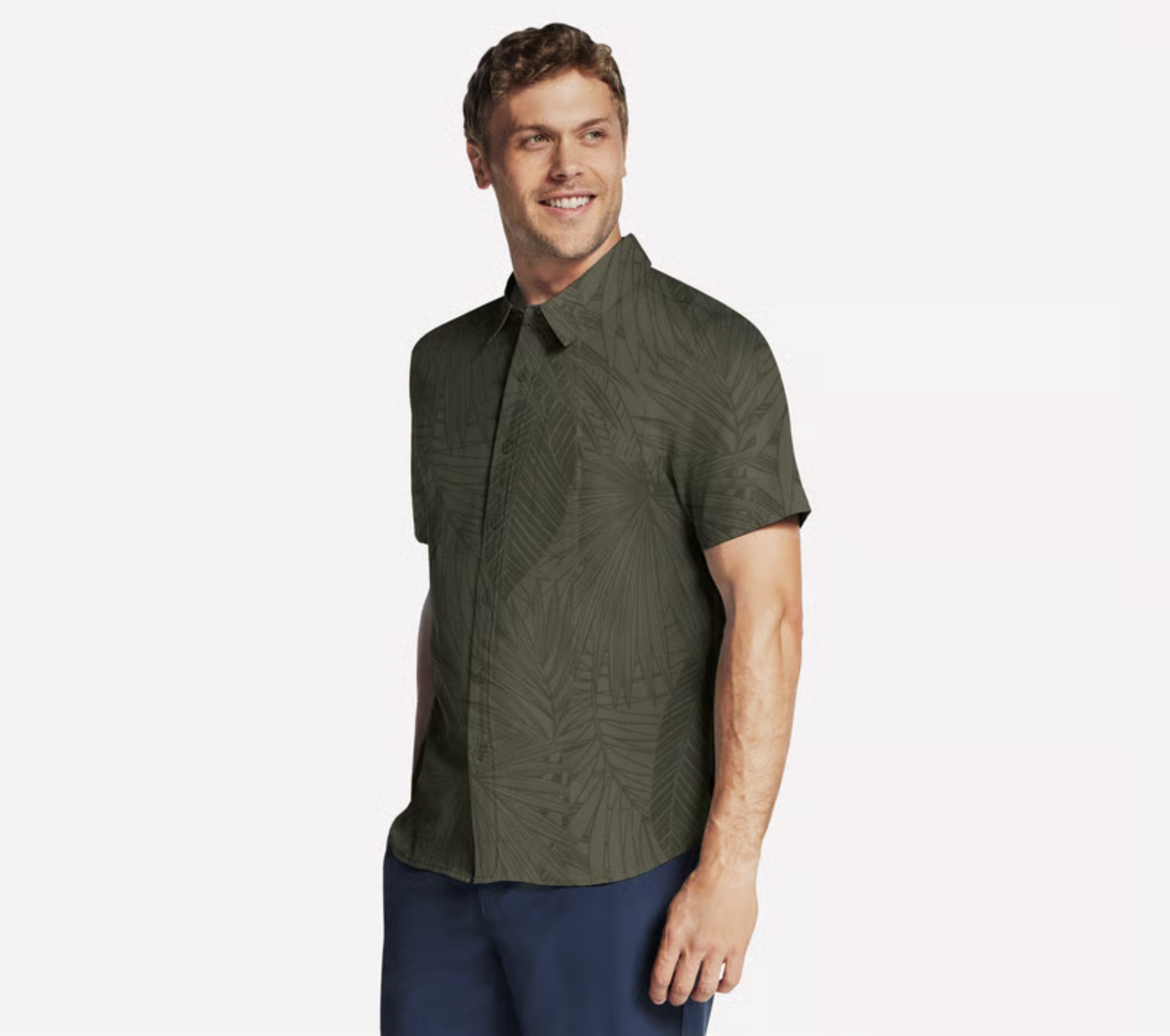 TP14 - THE GO WALK AIR PRINTED SHORT SLEEVE SHIRT