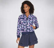 JA158 - MISTY FLORAL REVERSIBLE JACKET