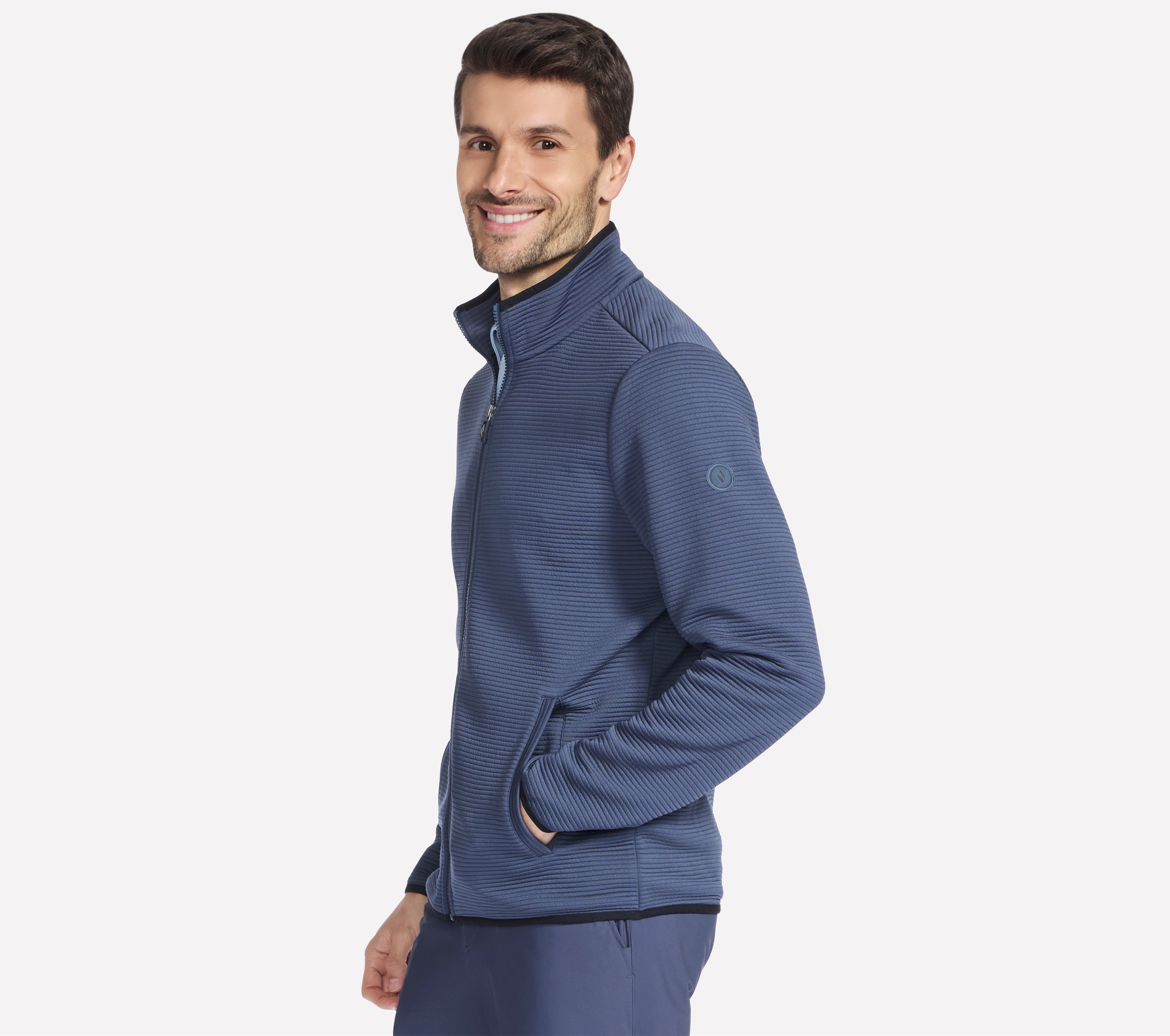 JA25 - THE HOODLESS HOODIE OTTOMAN JACKET – Shoess