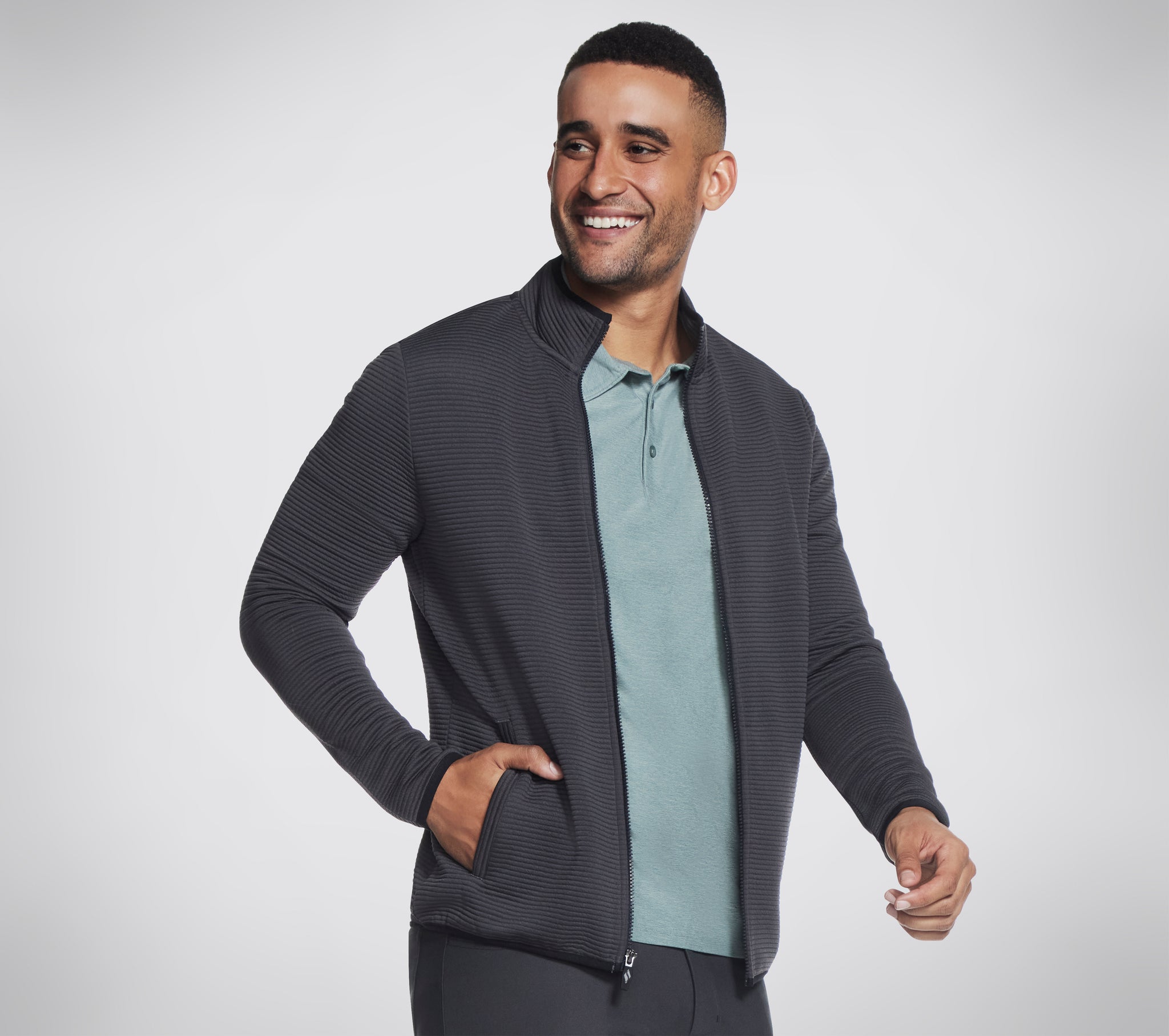 JA25 - THE HOODLESS HOODIE OTTOMAN JACKET