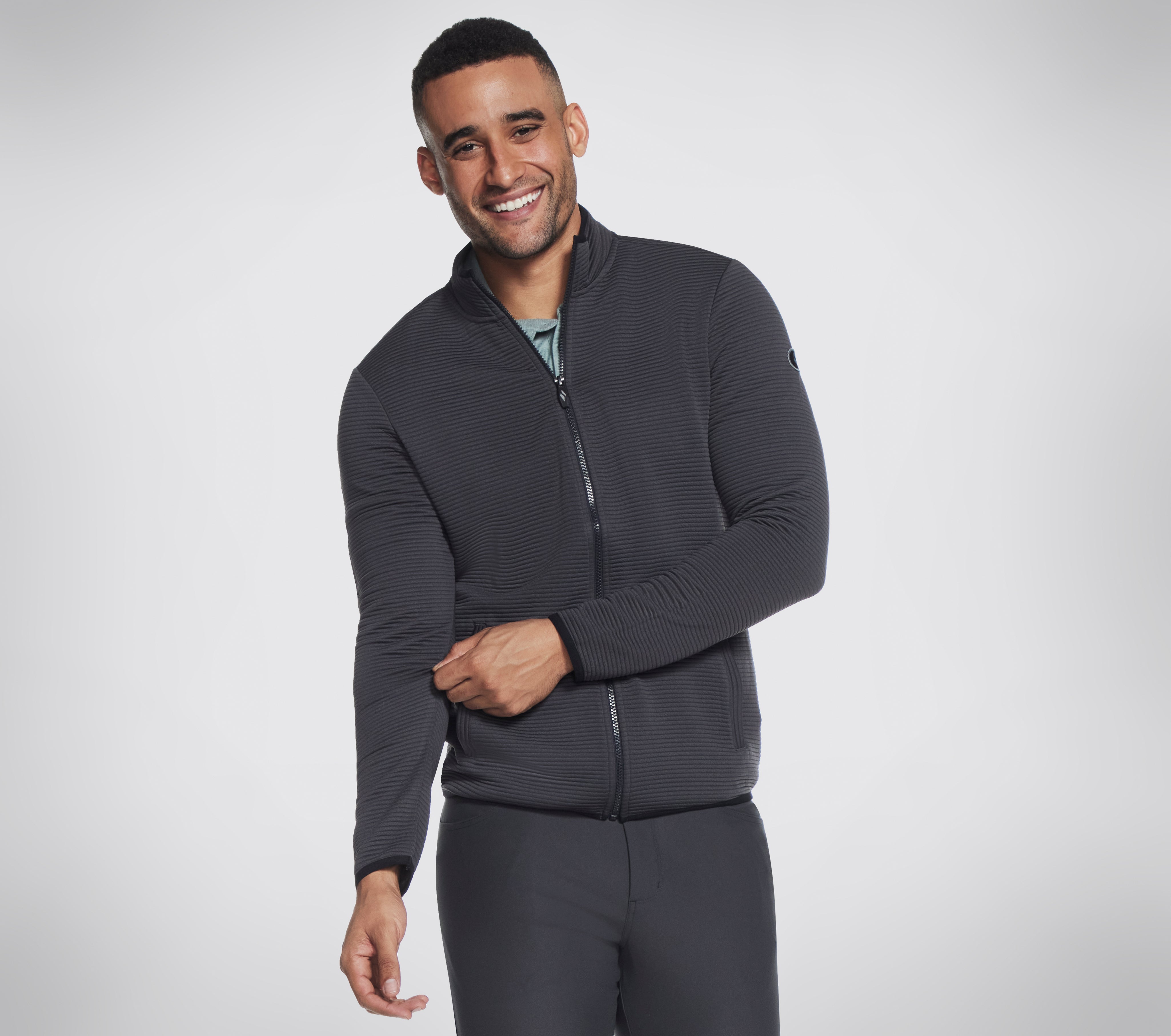 JA25 - THE HOODLESS HOODIE OTTOMAN JACKET