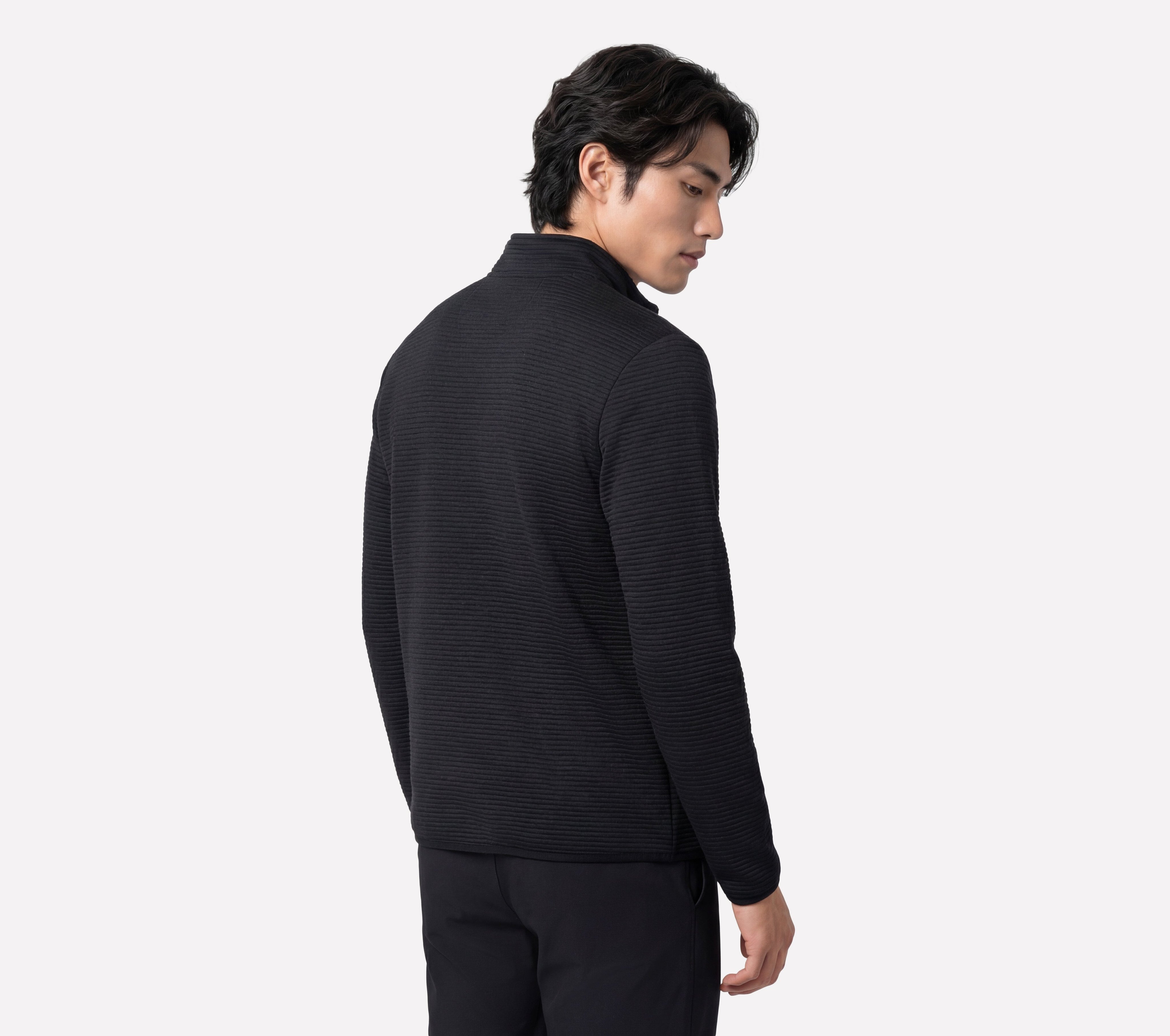 JA25 - THE HOODLESS HOODIE OTTOMAN JACKET