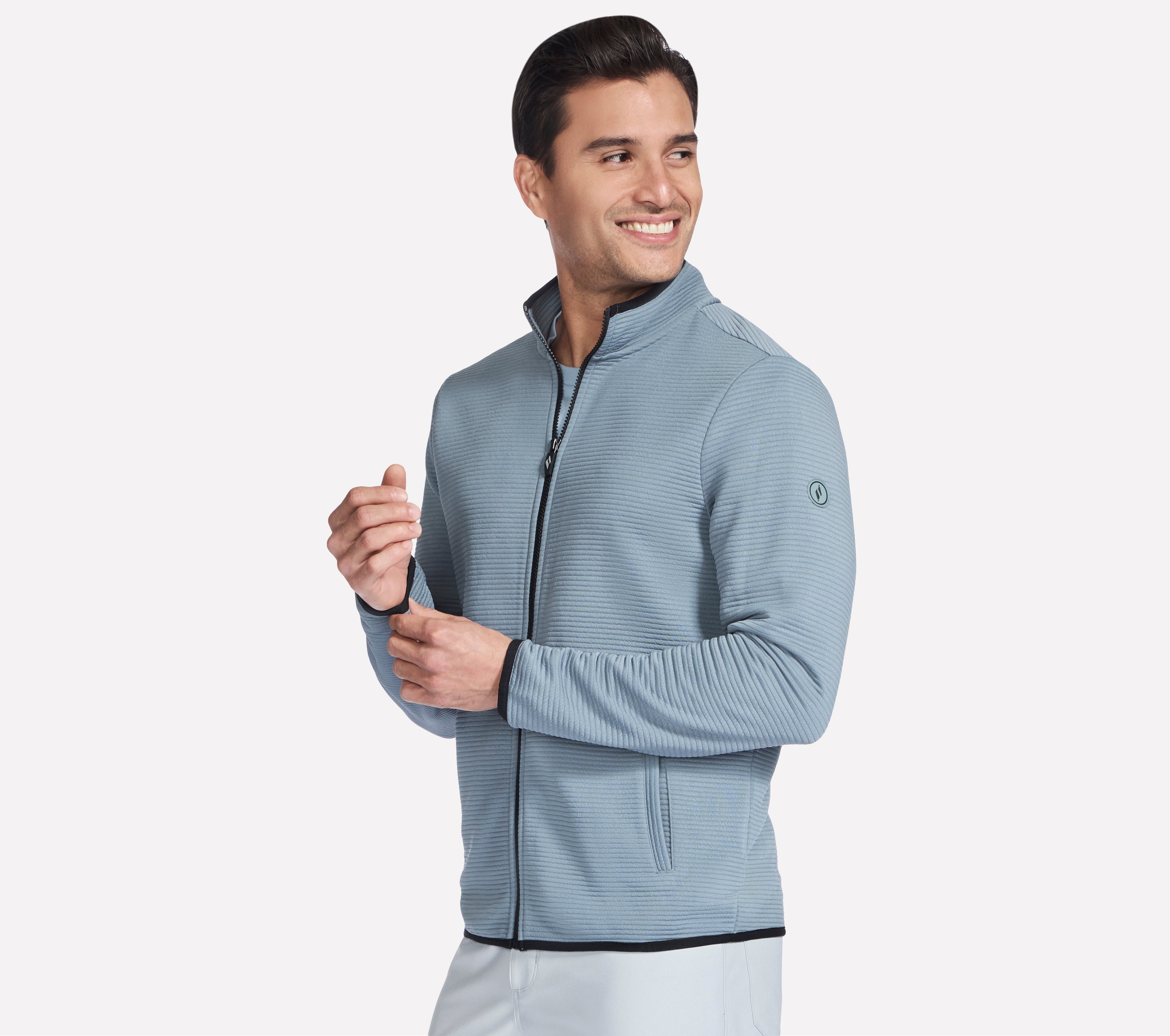 JA25 - THE HOODLESS HOODIE OTTOMAN JACKET - Shoess