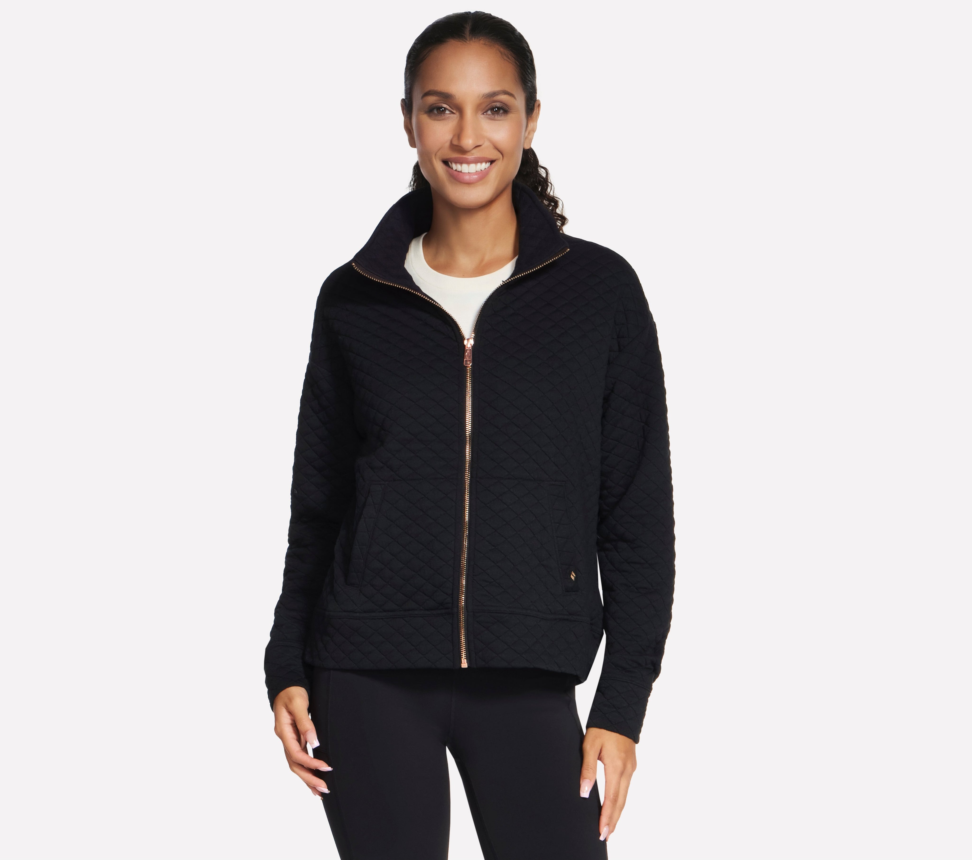 JA496 - GO WALK DIAMOND JACKET - COZY FIT