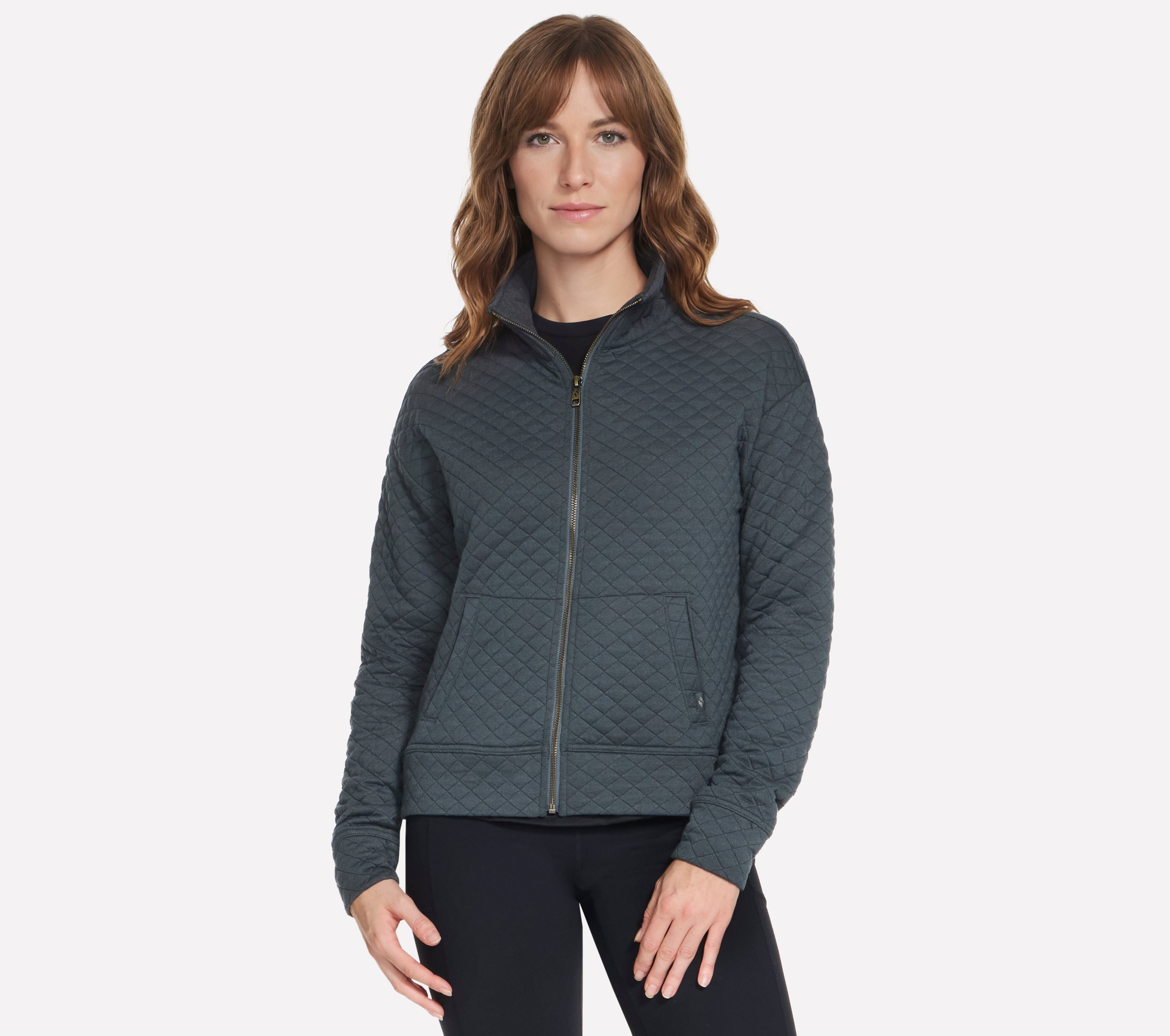 JA496 - GO WALK DIAMOND JACKET - COZY FIT