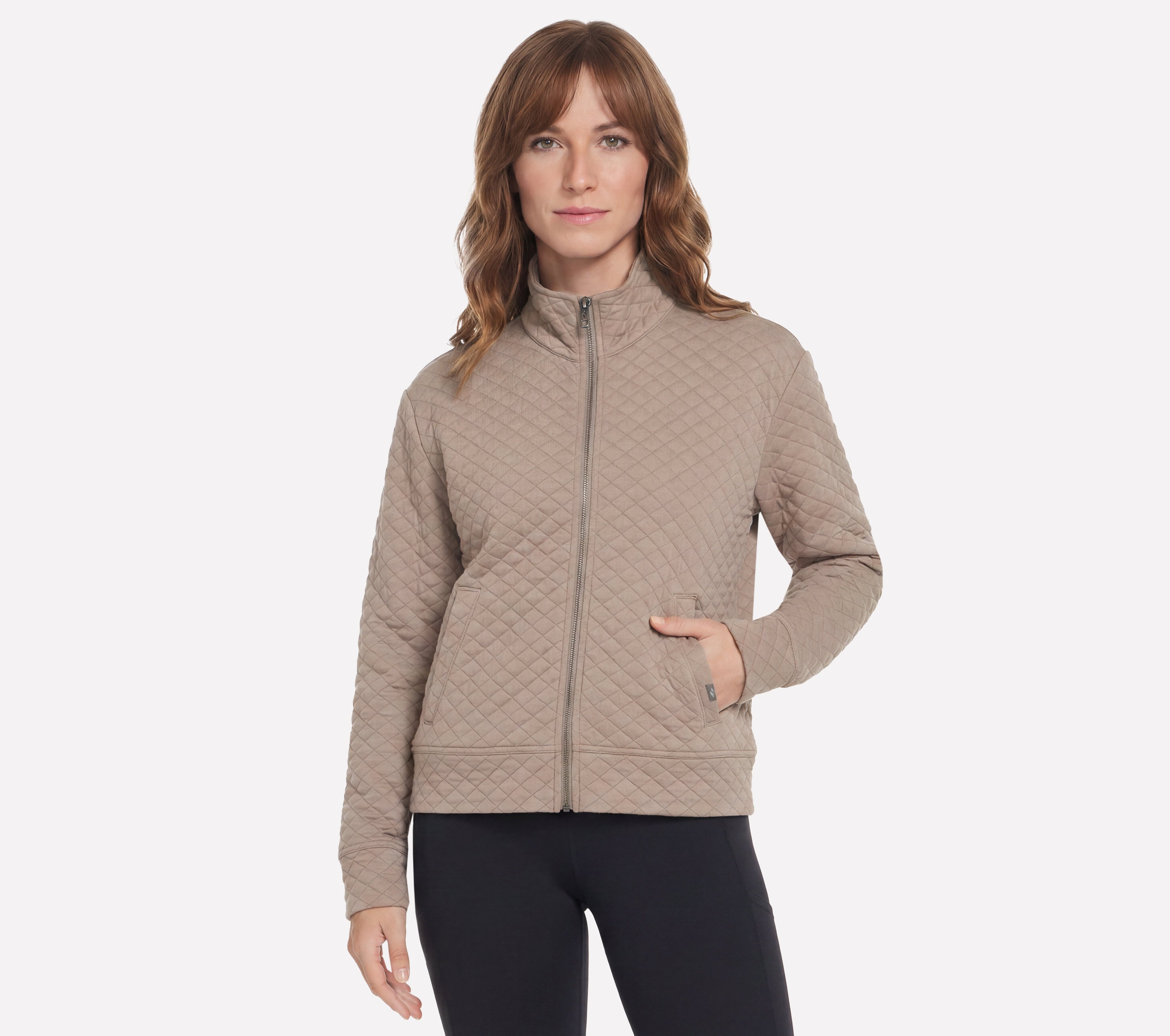 JA496 - GO WALK DIAMOND JACKET - COZY FIT