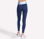 LG51 - GO WALK SEASCAPE FLORAL FULL LENGTH HIGH-WAISTED LEGGING
