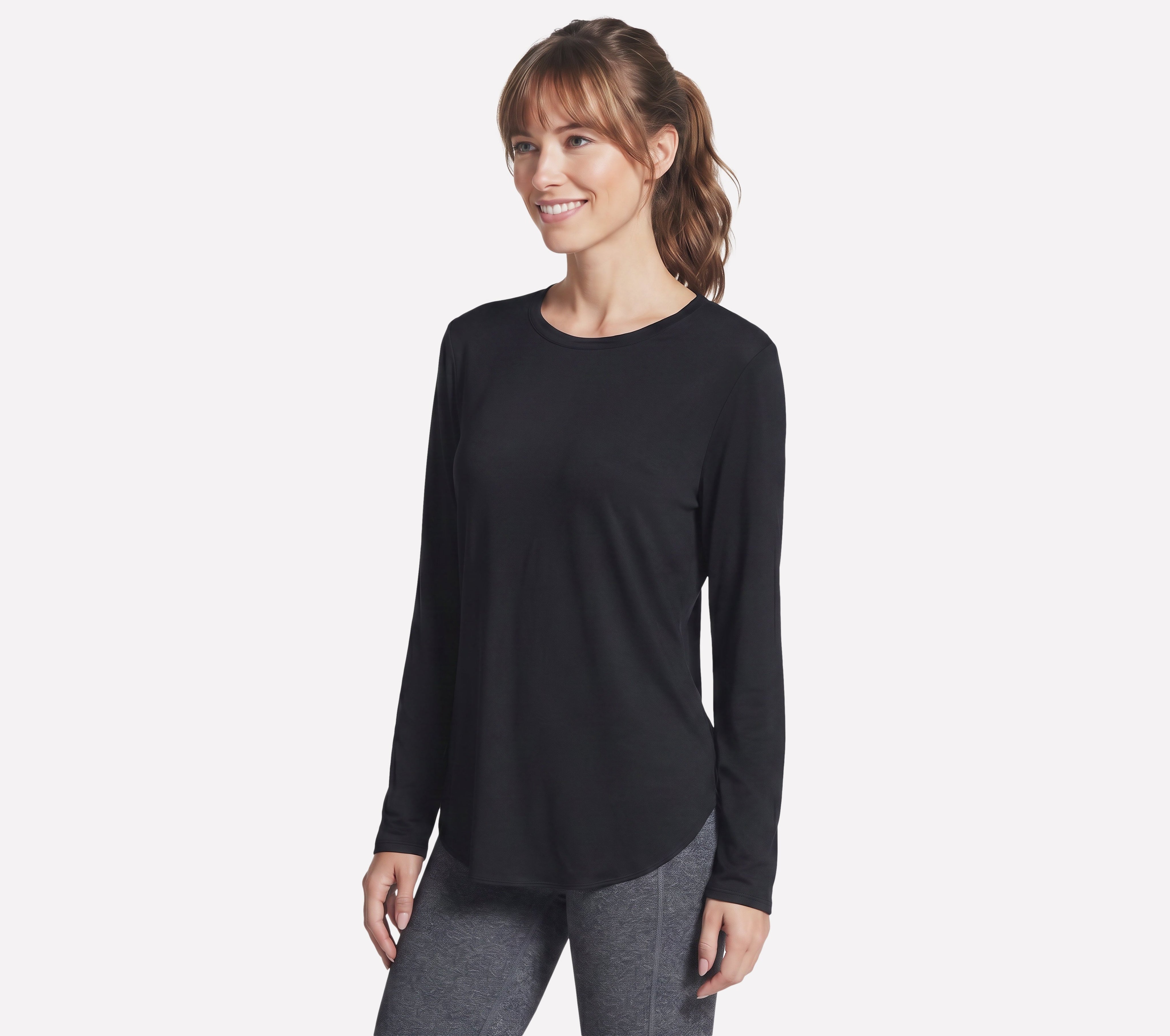 LT155 - GO DRI SWIFT LONG SLEEVE TUNIC CREW