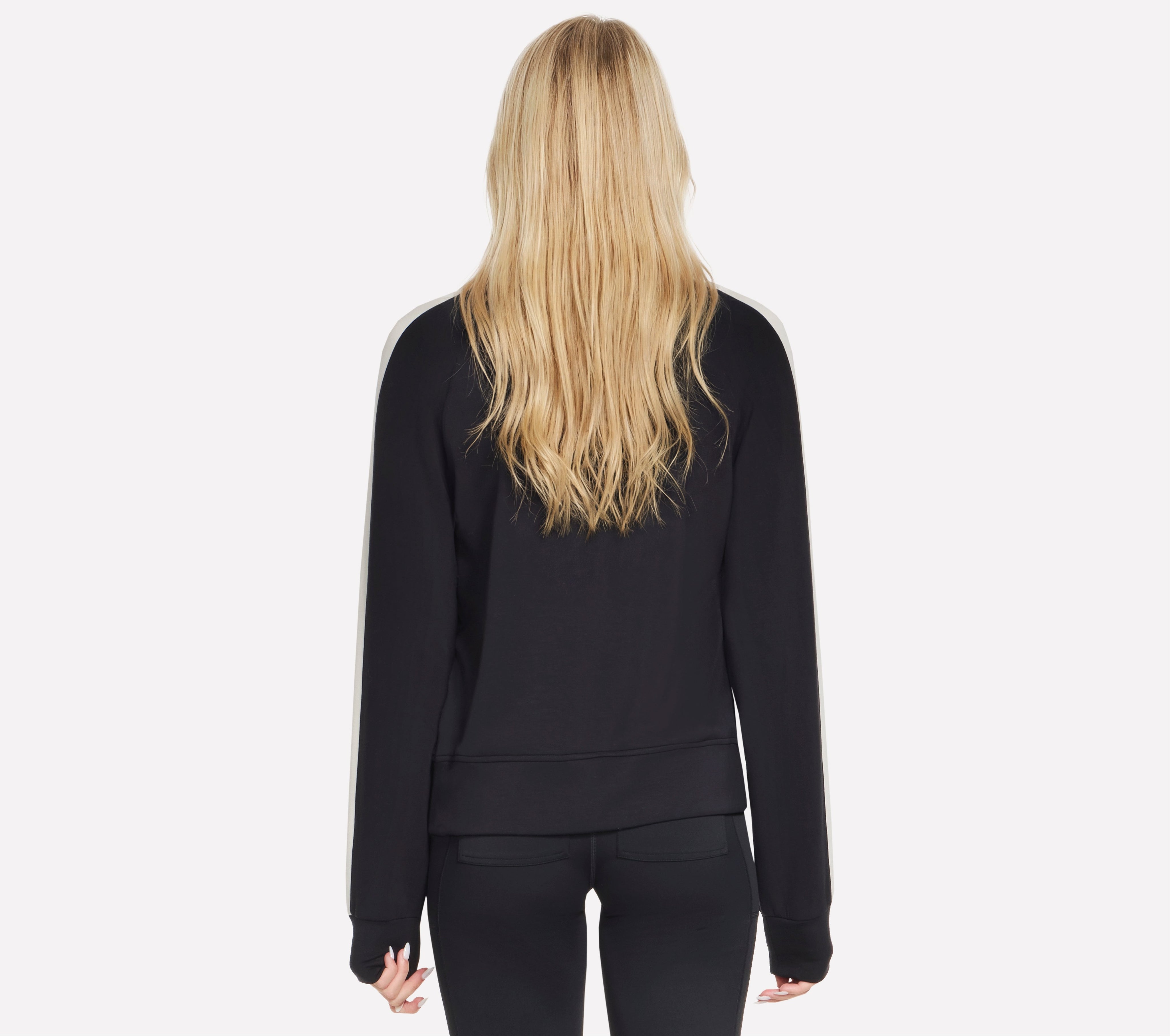 LT272 - SKECHLUXE ELEVATE BLOCKED CREWNECK