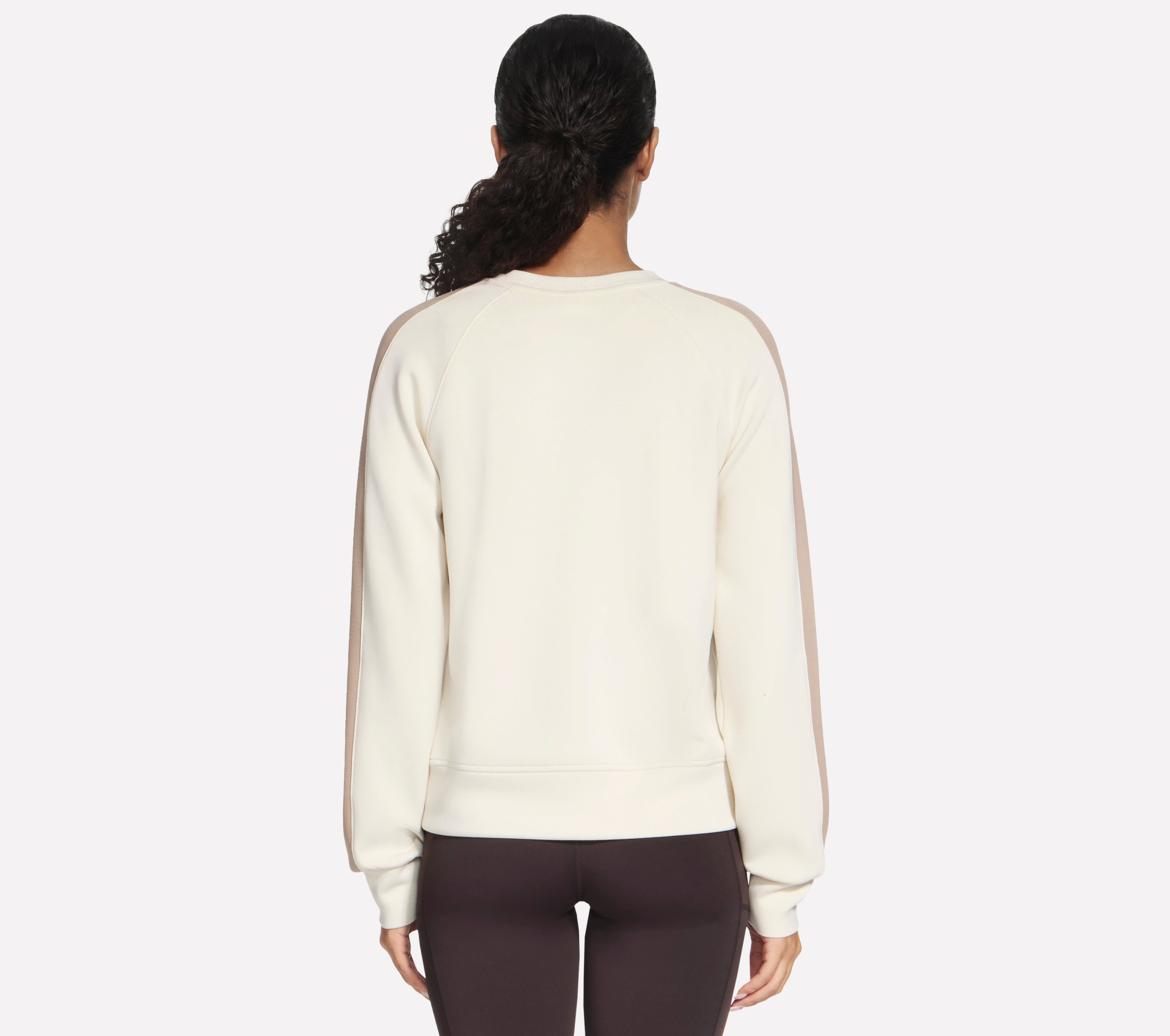 LT272 - SKECHLUXE ELEVATE BLOCKED CREWNECK