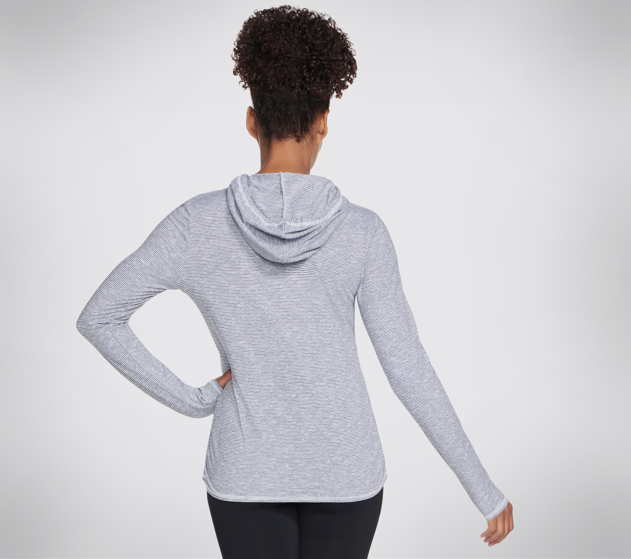 LT2 - GO DRI HARMONY STRIPE HOODIE