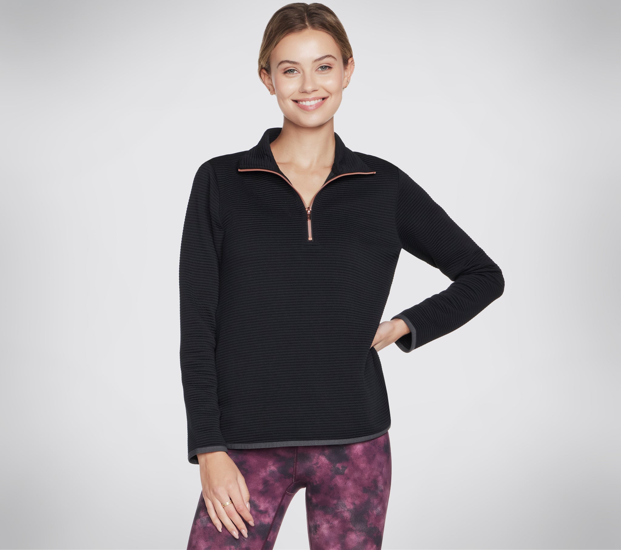 LT6 - SOFT-KNIT OTTOMAN 1/4 ZIP