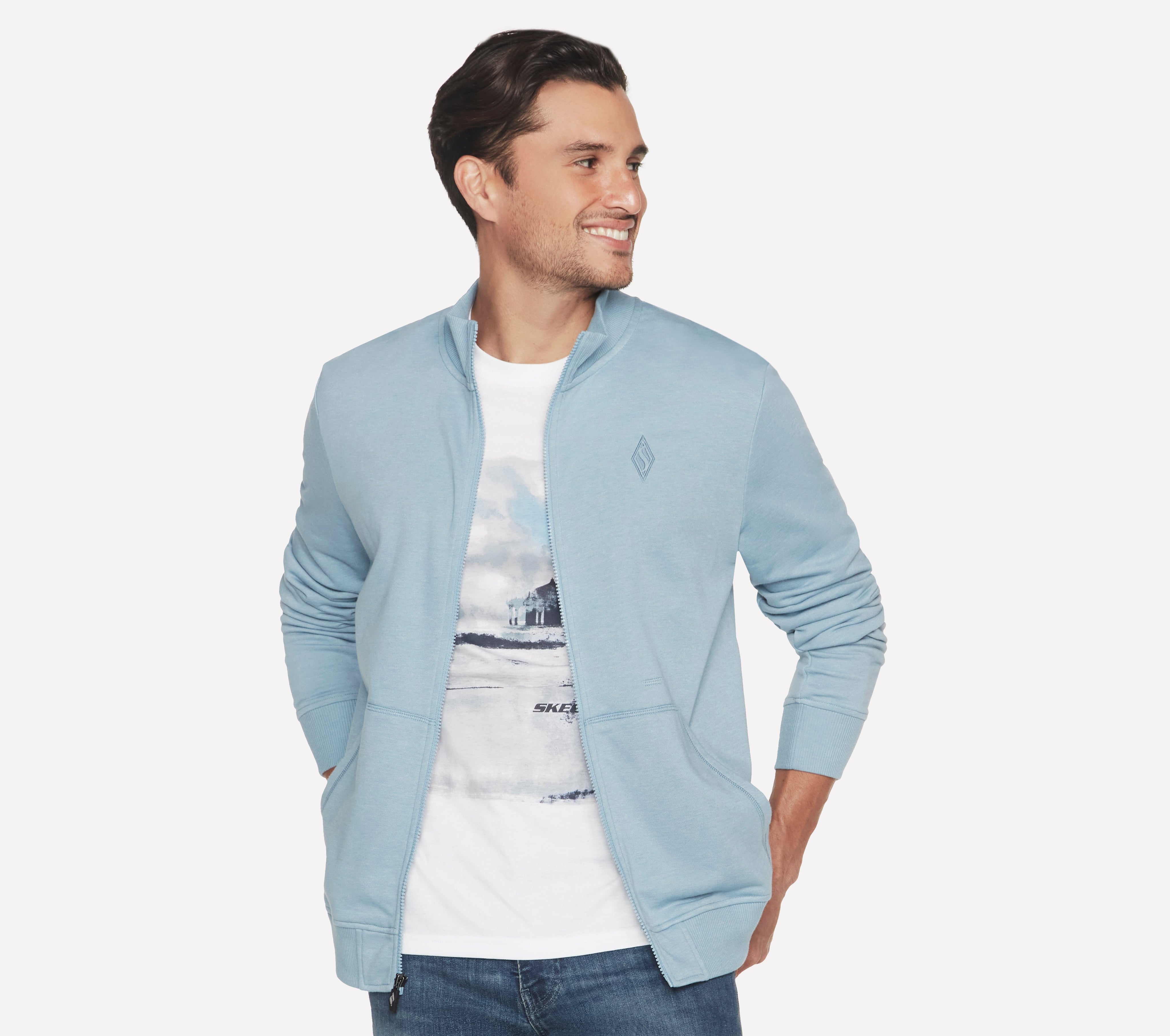 M3JA195 - THE HOODLESS HOODIE GOWALK EVERYWHERE JACKET