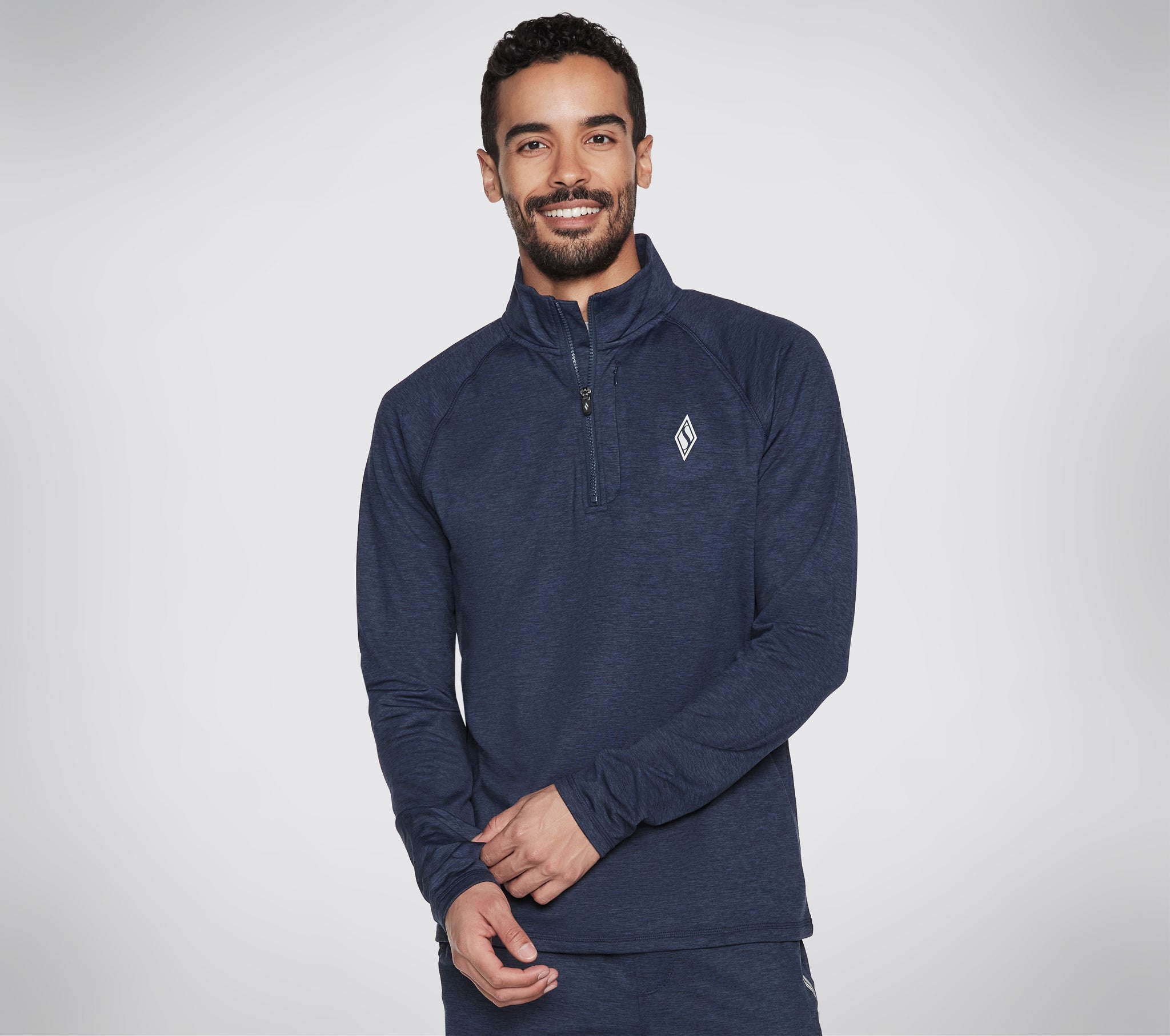 MLT187 - SKECH-KNITS ULTRA GO 1/4 ZIP