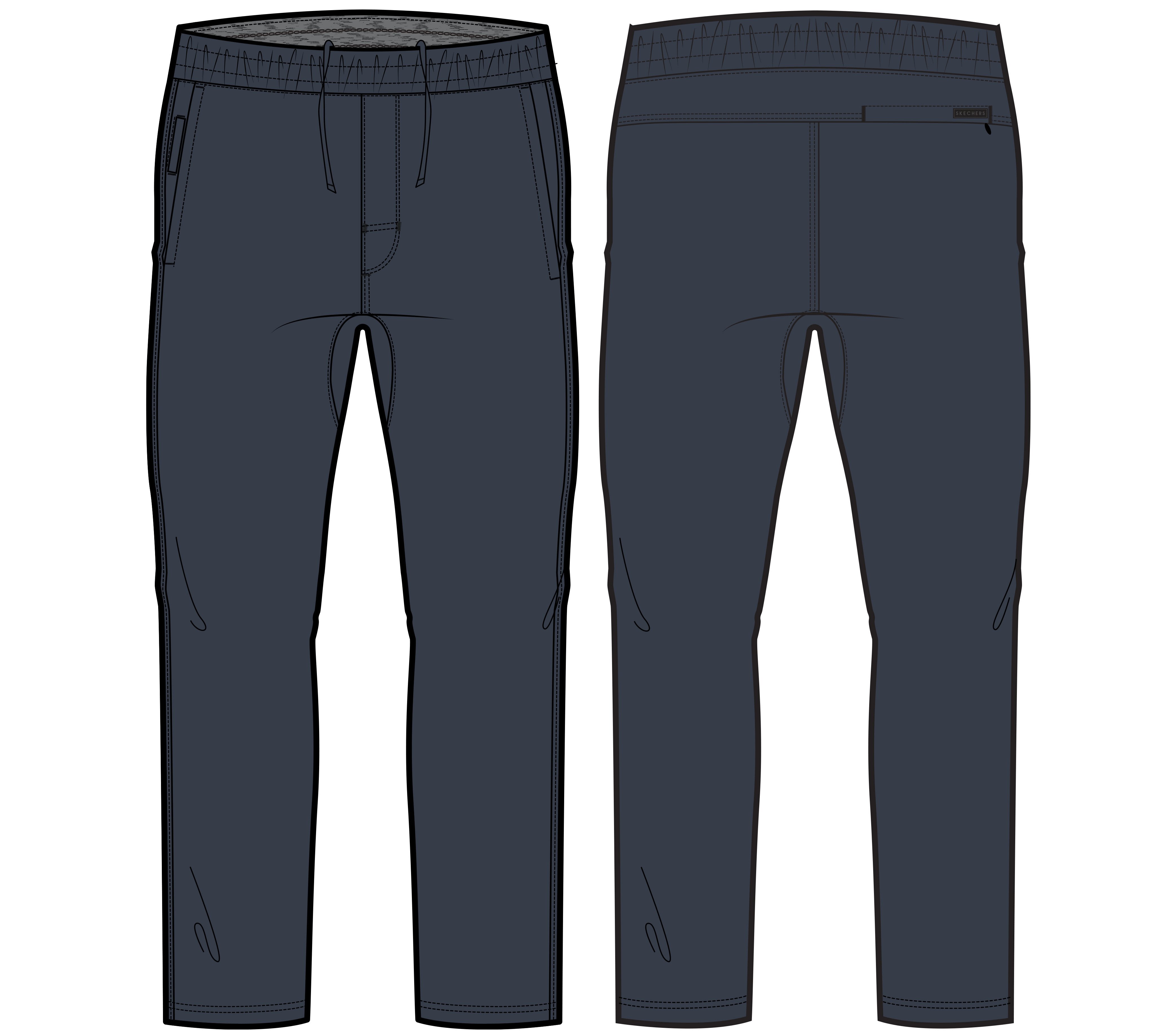 PT119 - SKECHERS SLIP-IN PANT DOWNTOWN CLASSIC - Shoess