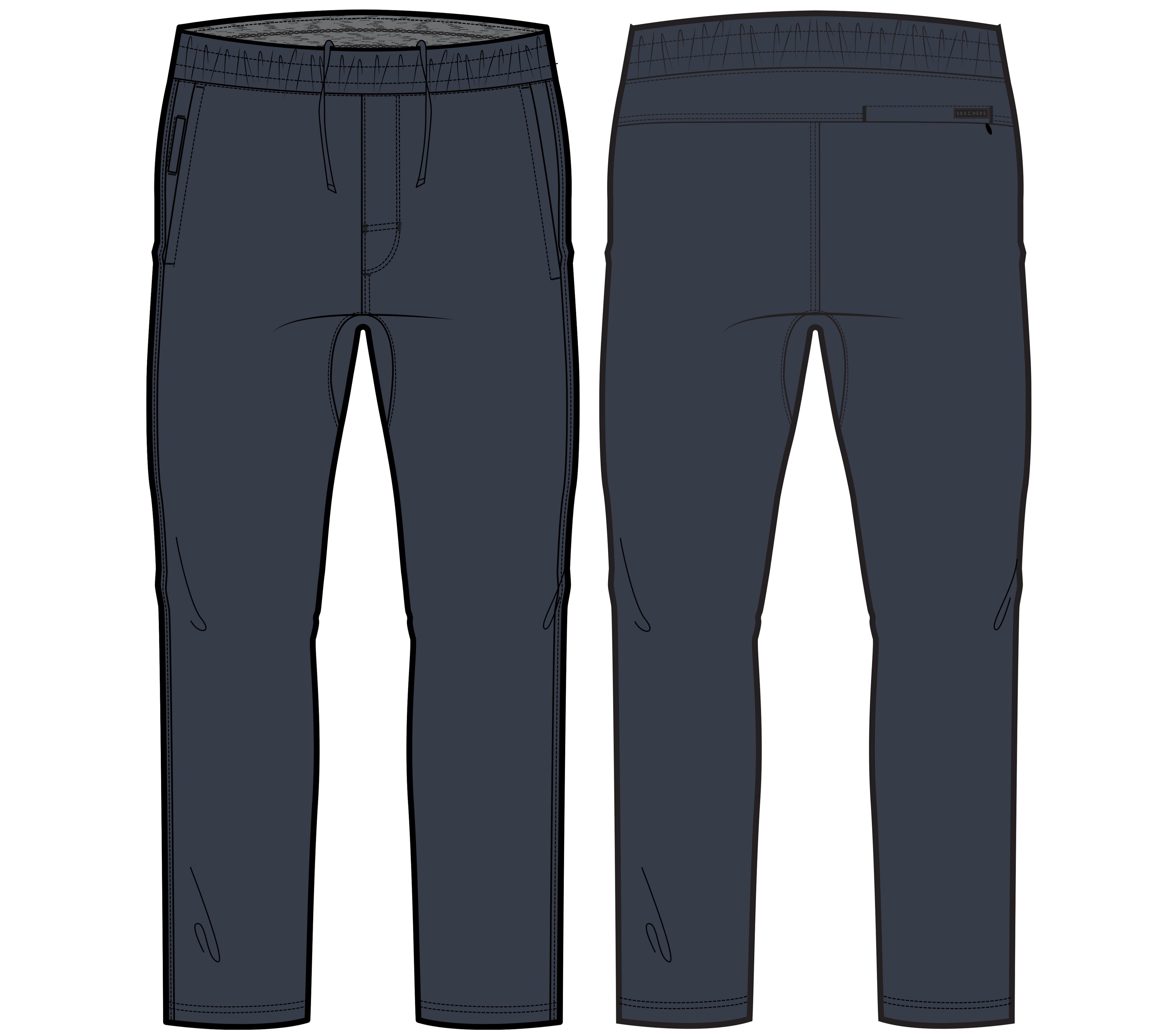 PT119 - SKECHERS SLIP-IN PANT DOWNTOWN CLASSIC