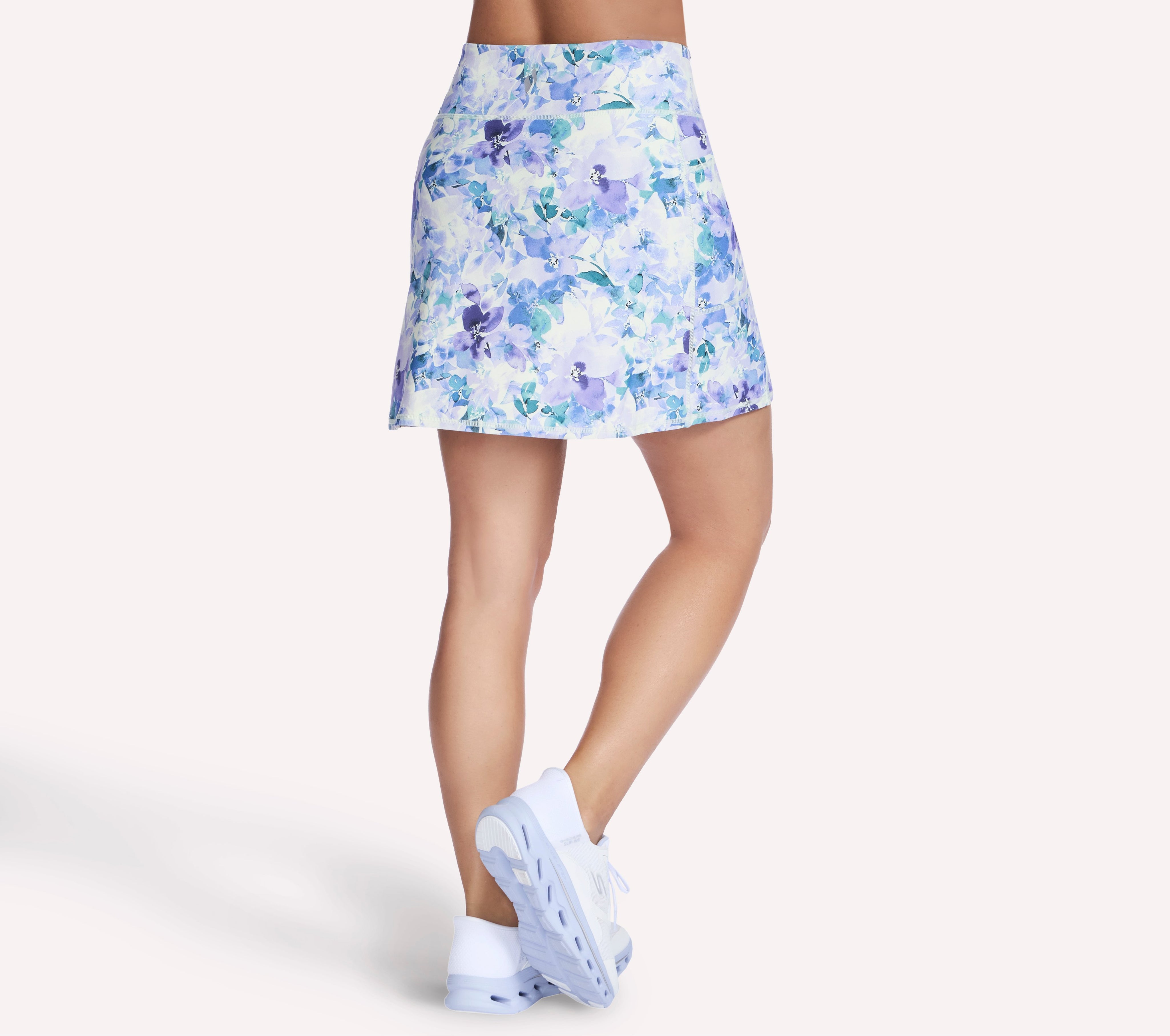 SK27 - GO WALK SEASCAPE FLORAL SKORT