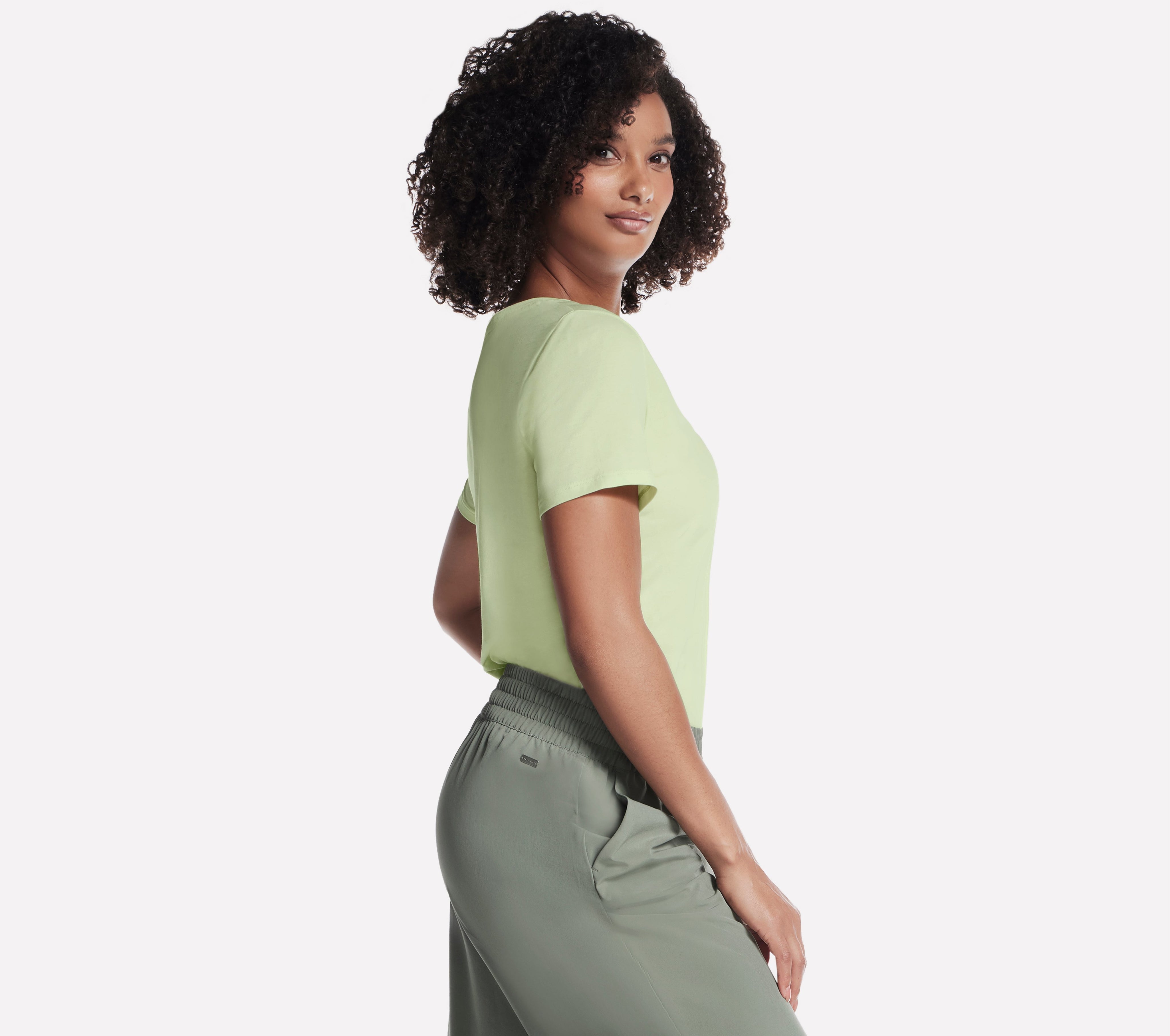 TP130 - PIMA V-NECK TEE