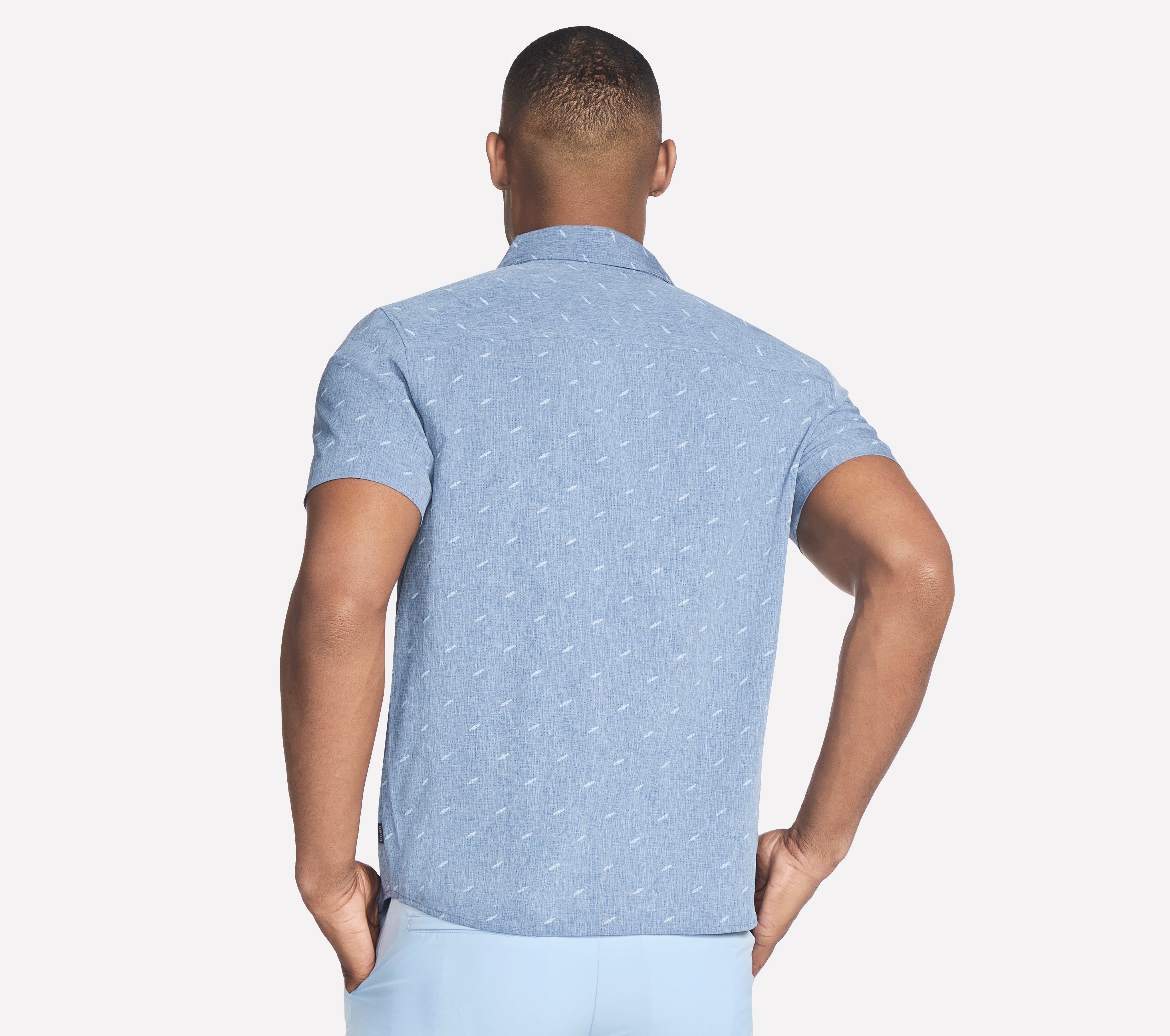 TP14 - THE GO WALK AIR PRINTED SHORT SLEEVE SHIRT