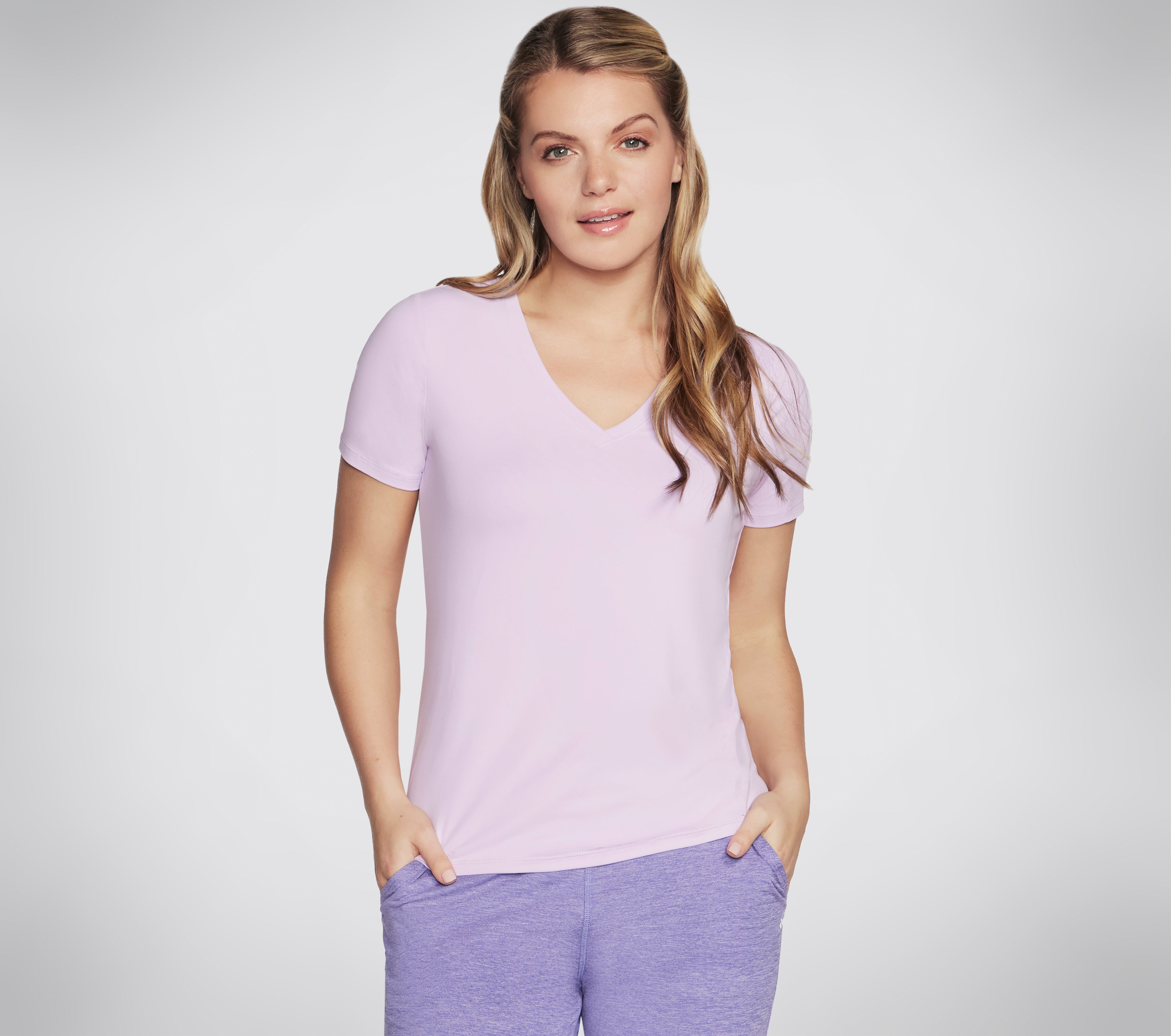 TP58 - GO DRI SERENE V-NECK TOP