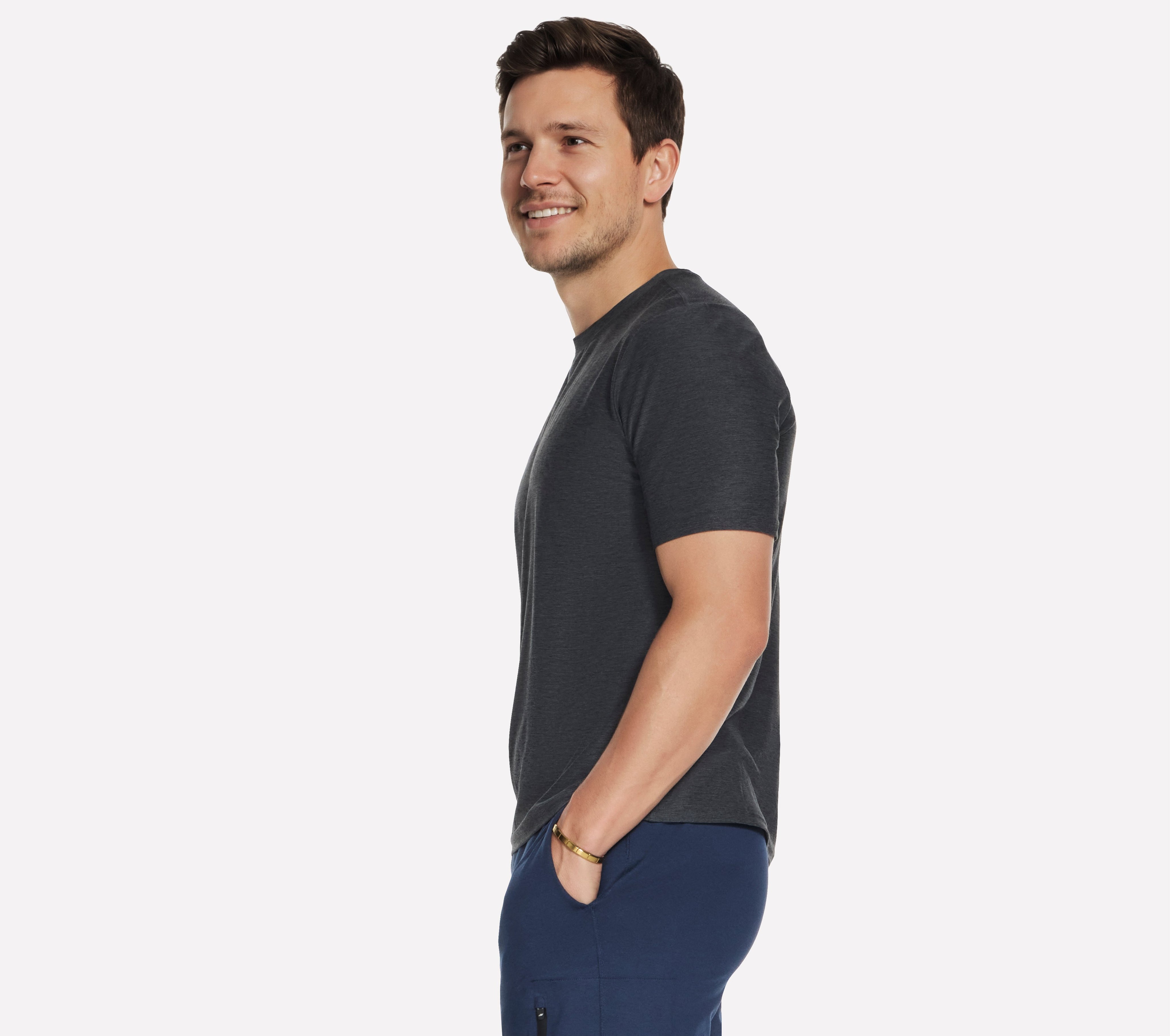 TS107B - GO DRI ALL DAY SOLID TEE
