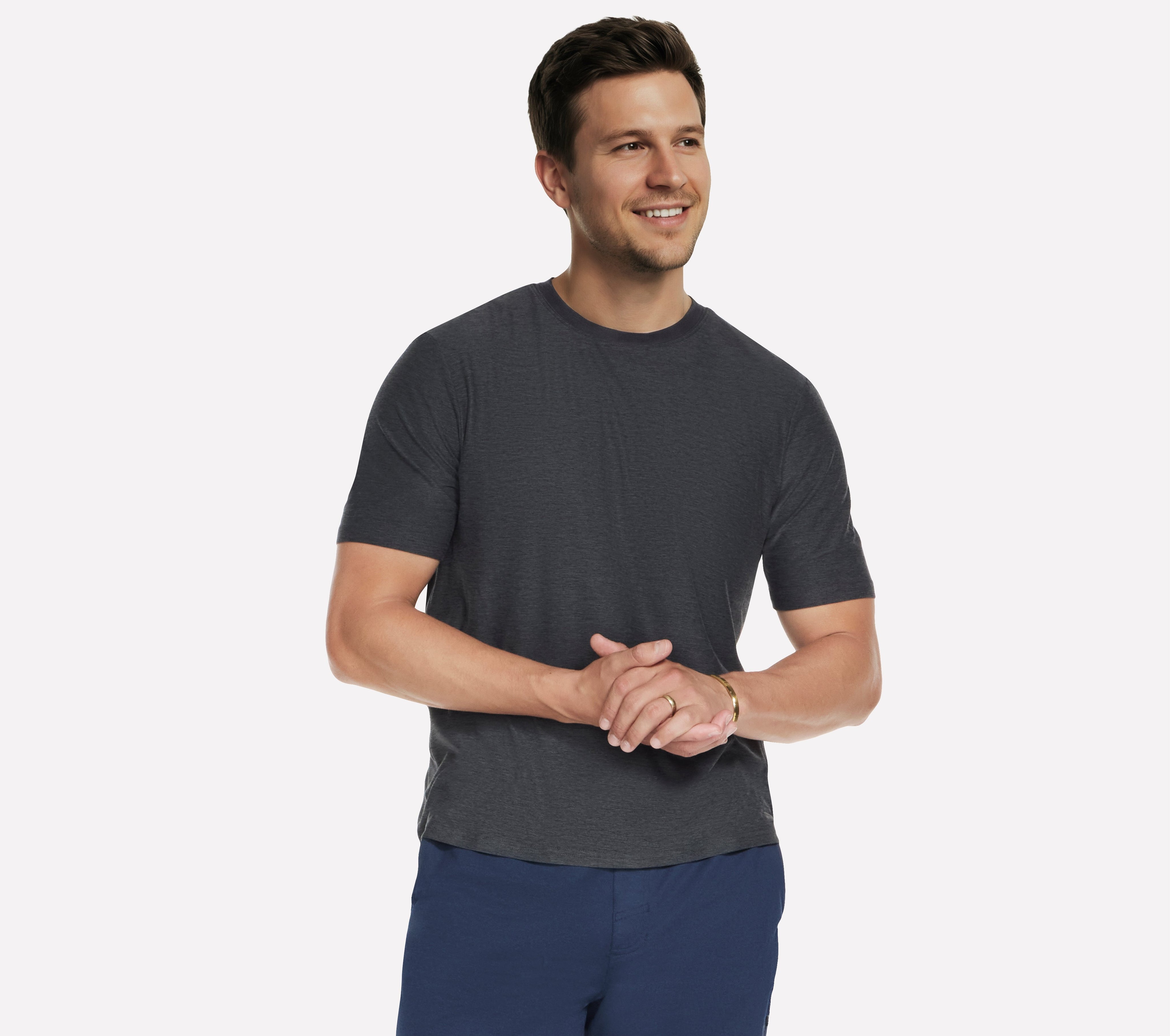 TS107B - GO DRI ALL DAY SOLID TEE