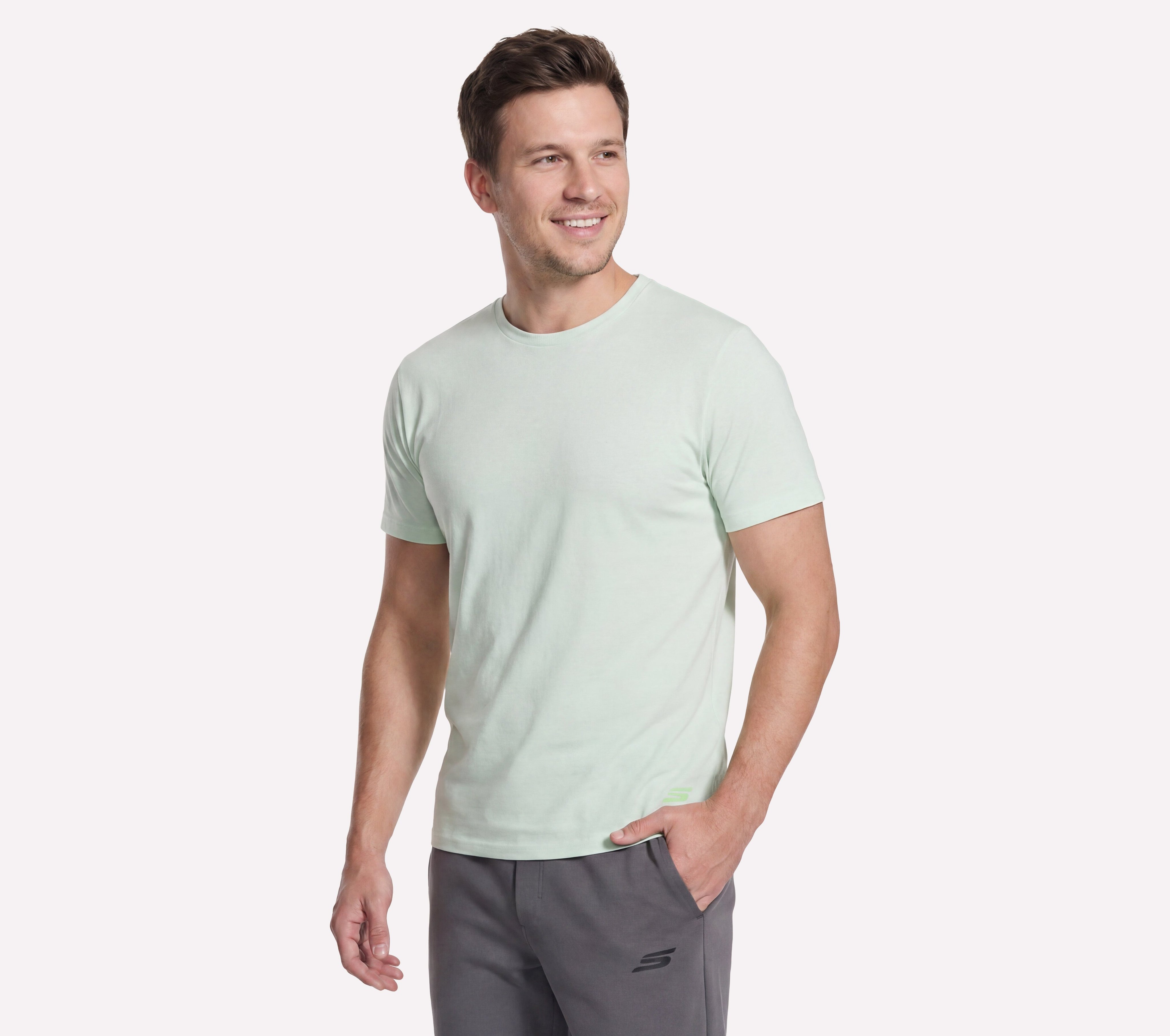 TS107B - GO DRI ALL DAY SOLID TEE