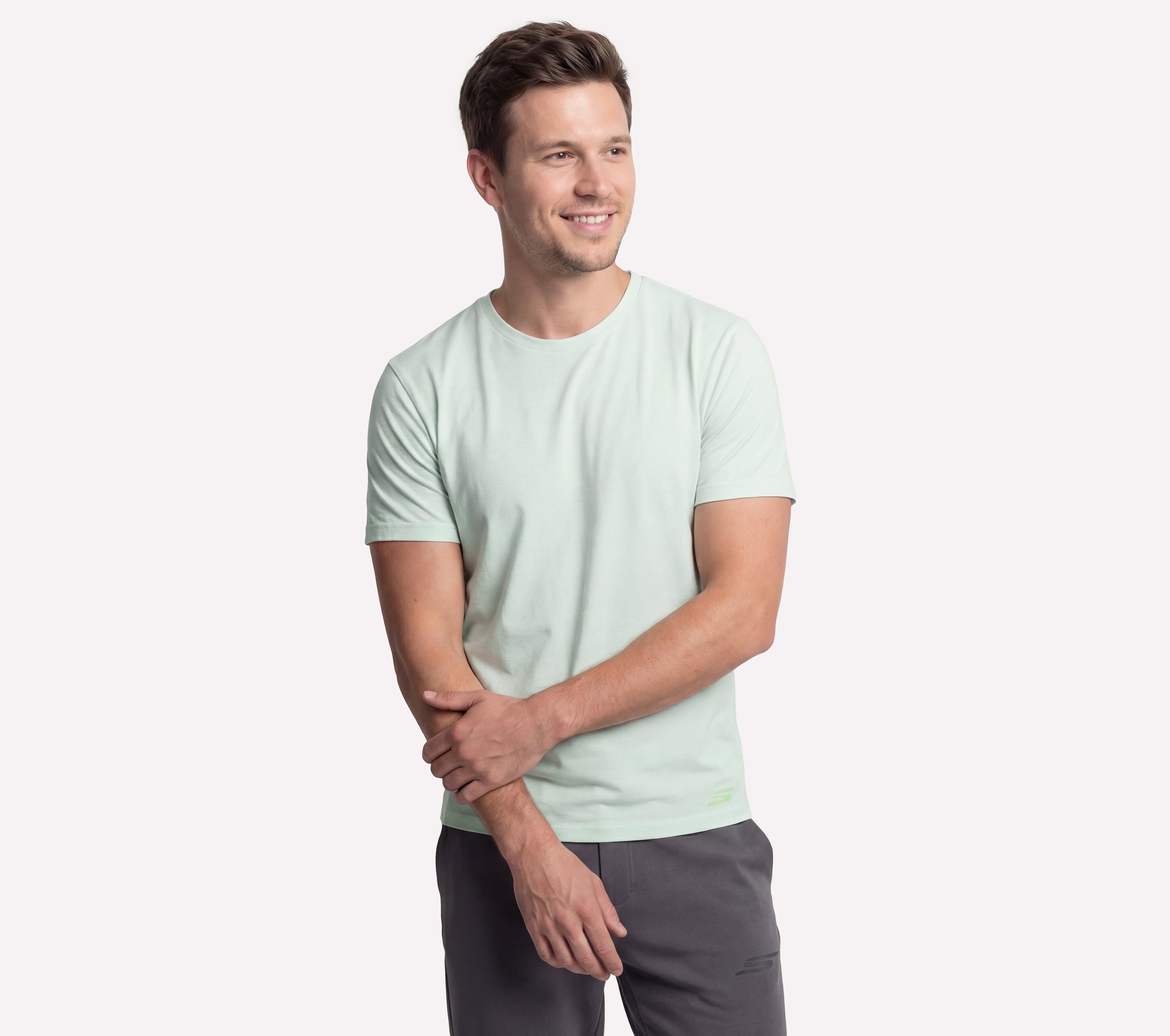 TS107B - GO DRI ALL DAY SOLID TEE