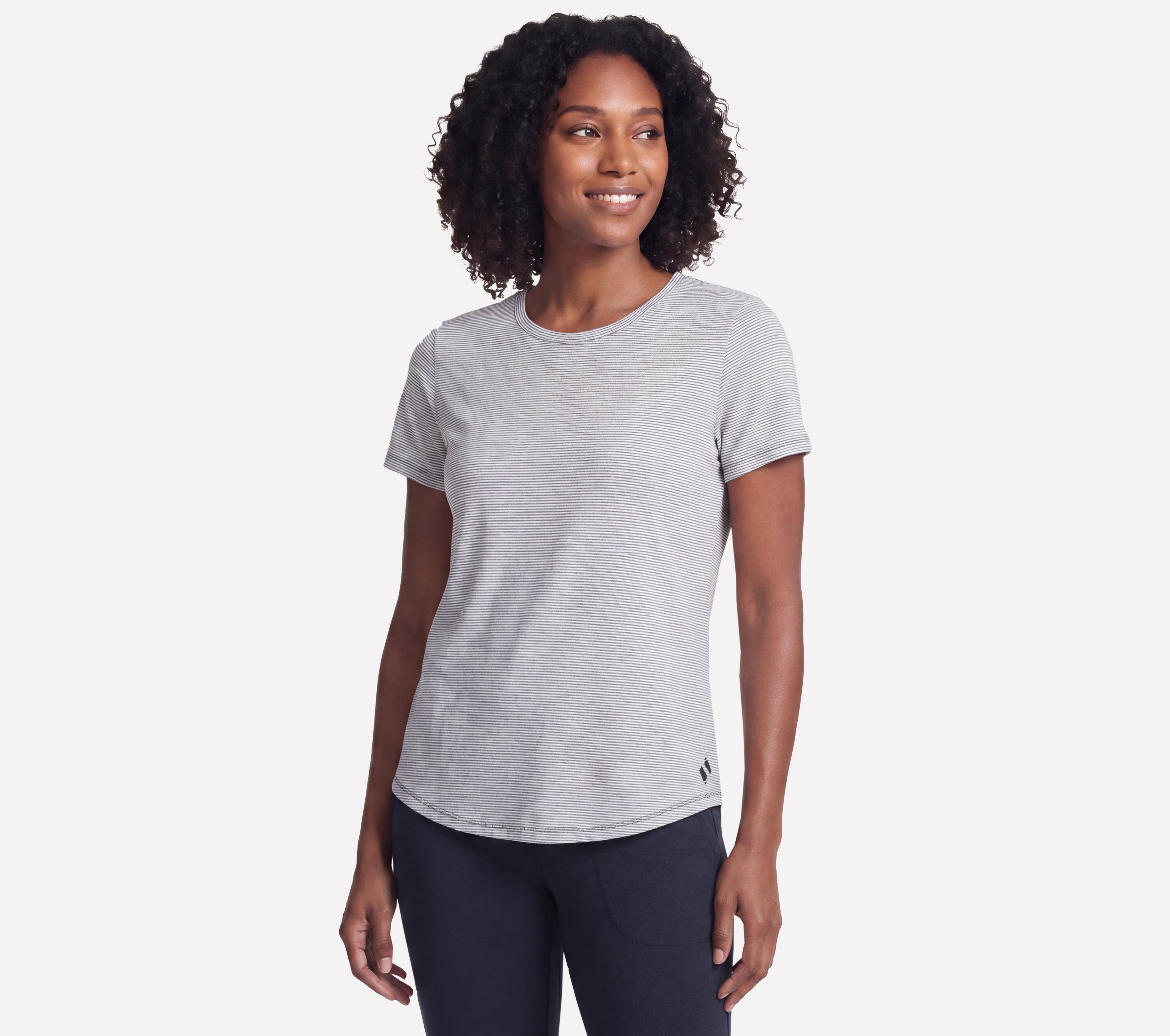 TS145 - GODRI SWIFT STRIPE TEE