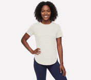 TS232 - GODRI SWIFT STRIPE TUNIC TEE
