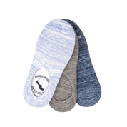 Skechers Men's "Super Soft" No-Show Socks – 3-Pack — S112219