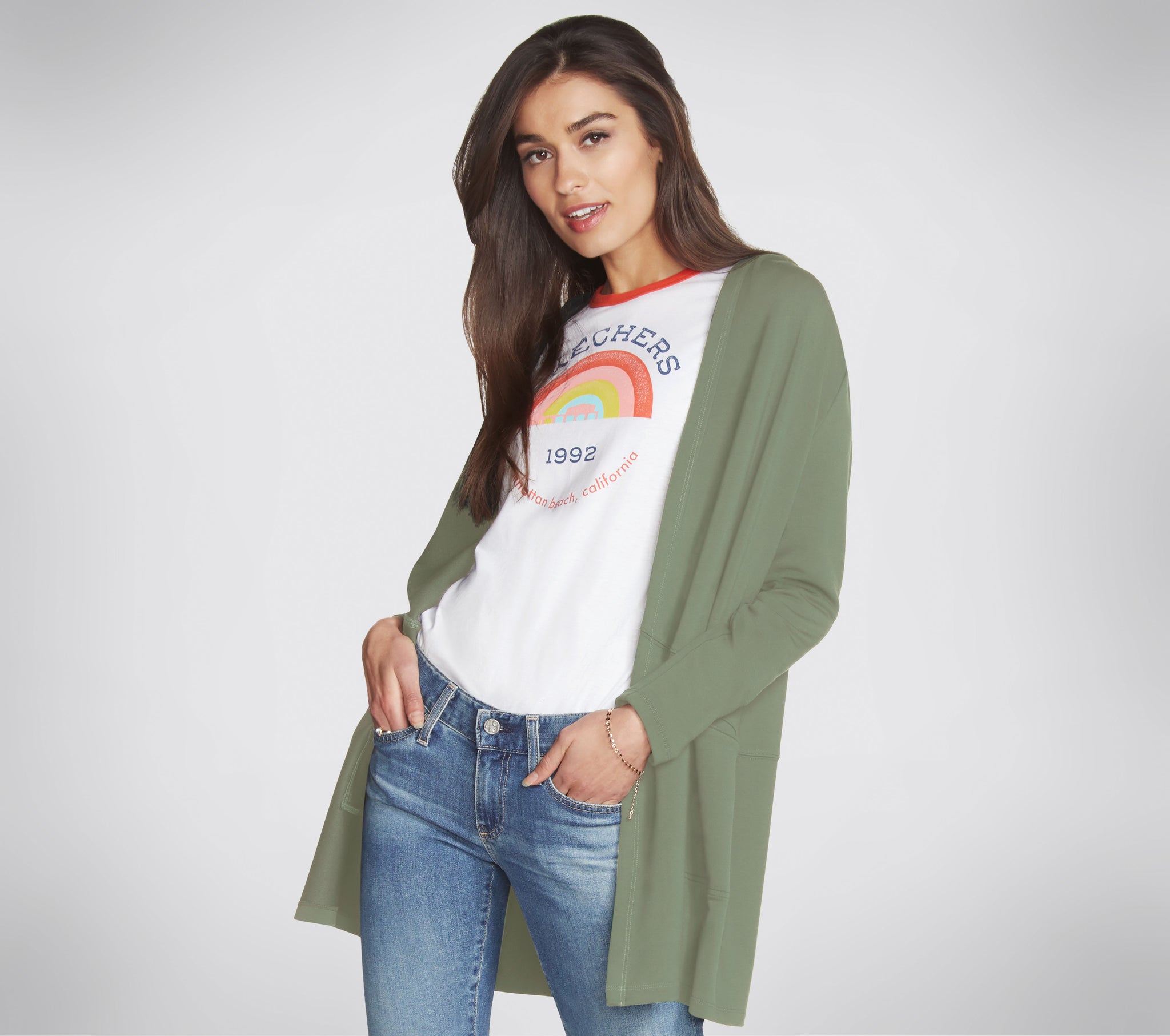 W03JA82  - SKECHLUXE RESTFUL HOODIGAN