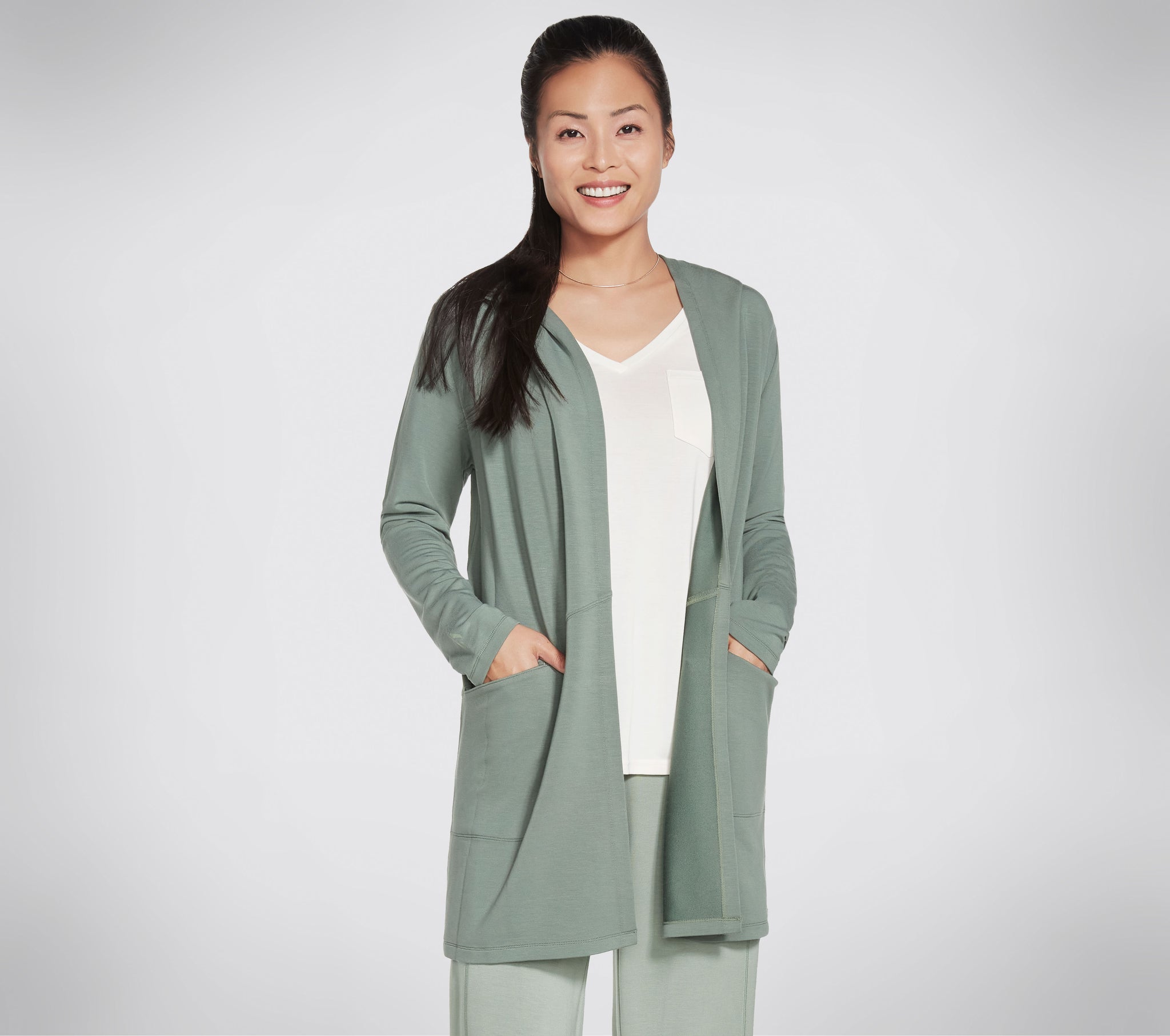 W03JA82  - SKECHLUXE RESTFUL HOODIGAN