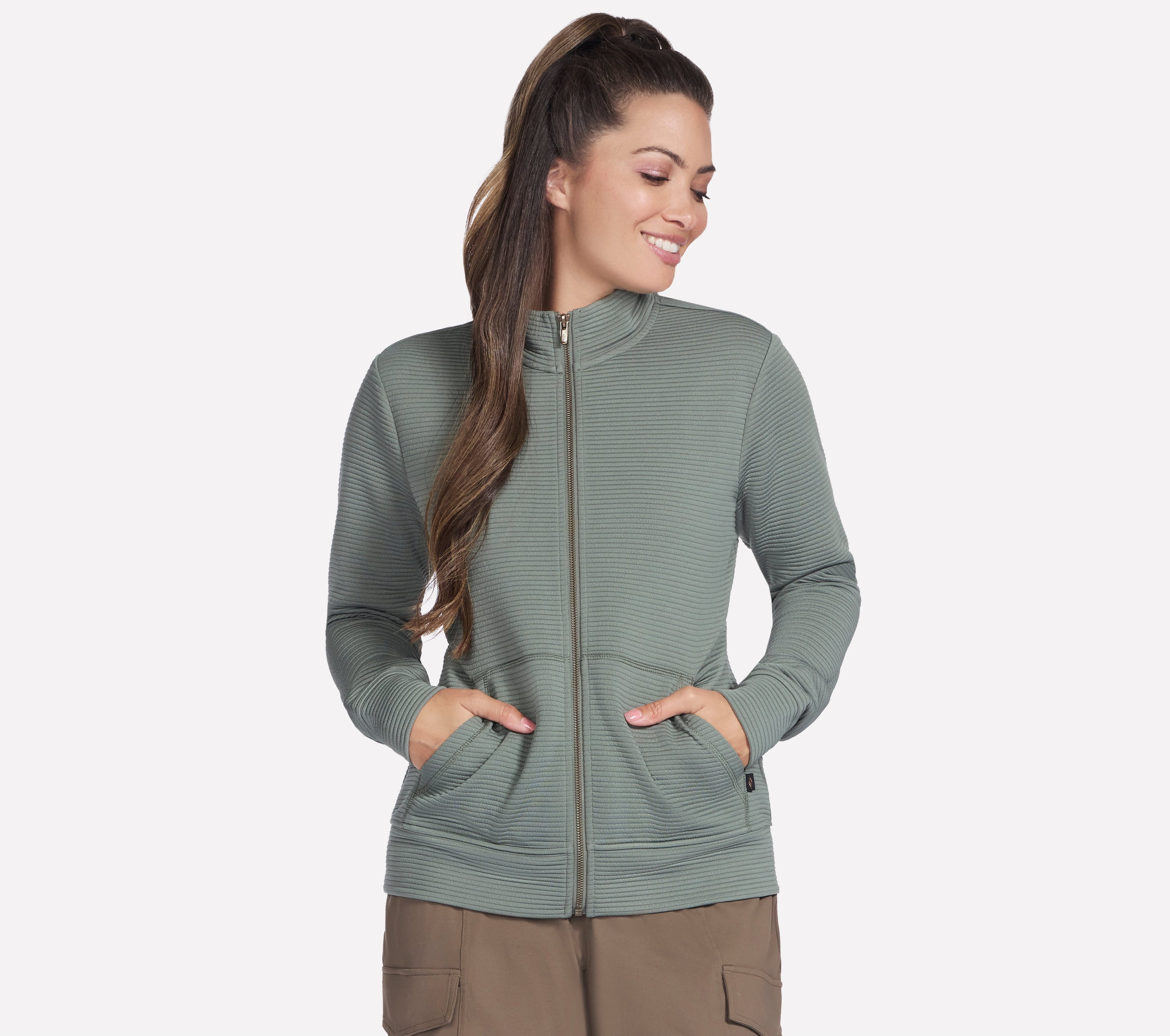W3JA261 - THE HOODLESS HOODIE GO WALK EVERYWHERE JACKET