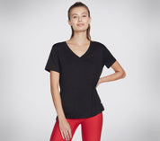 WTO80 - GO DRI SERENE V-NECK TEE