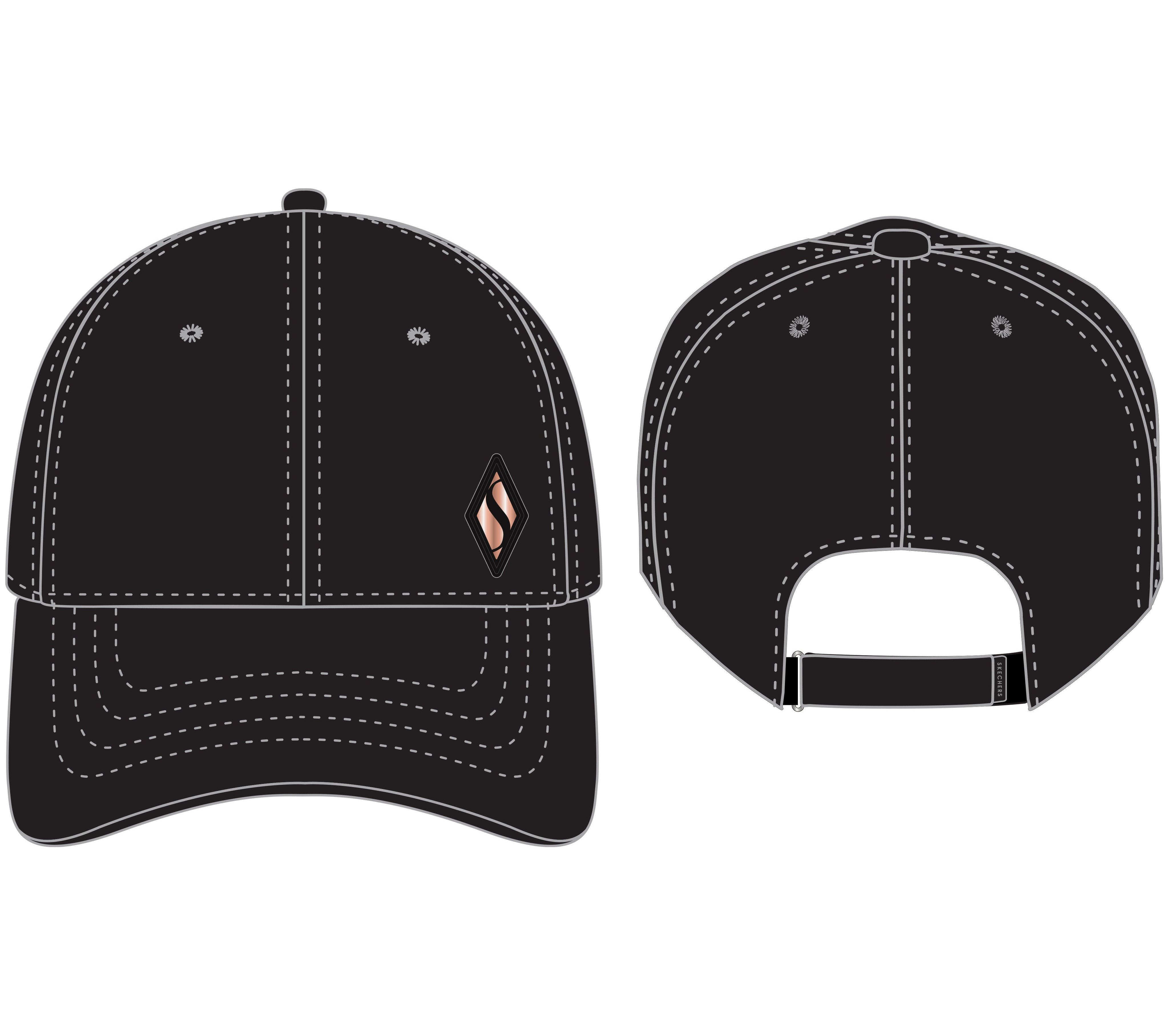 ZBB71 - SKECH-SHINE DIAMOND PATCH HAT