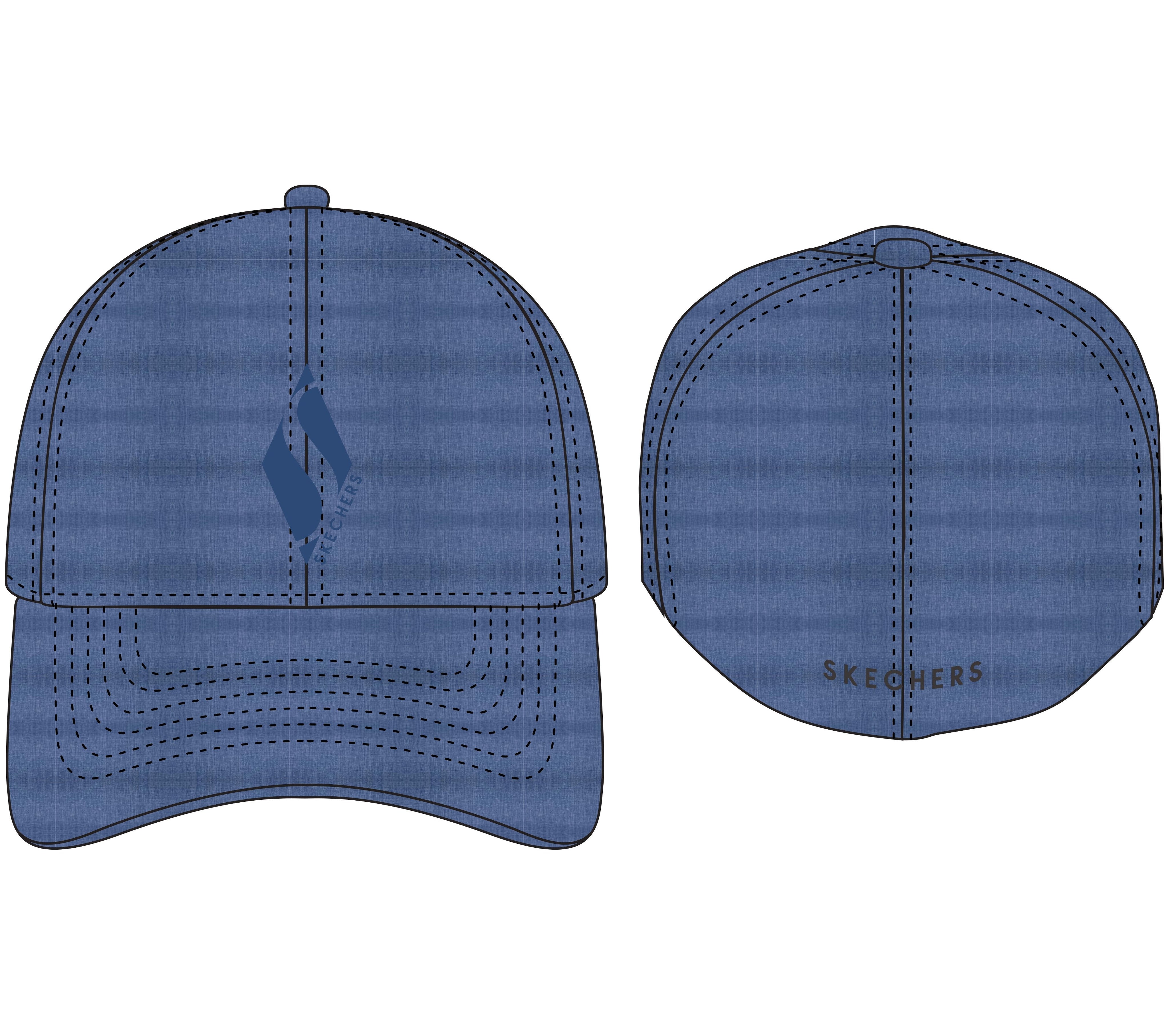 ZKCH3076 - SKECHERS ACCESSORIES - DIAMOND S HAT