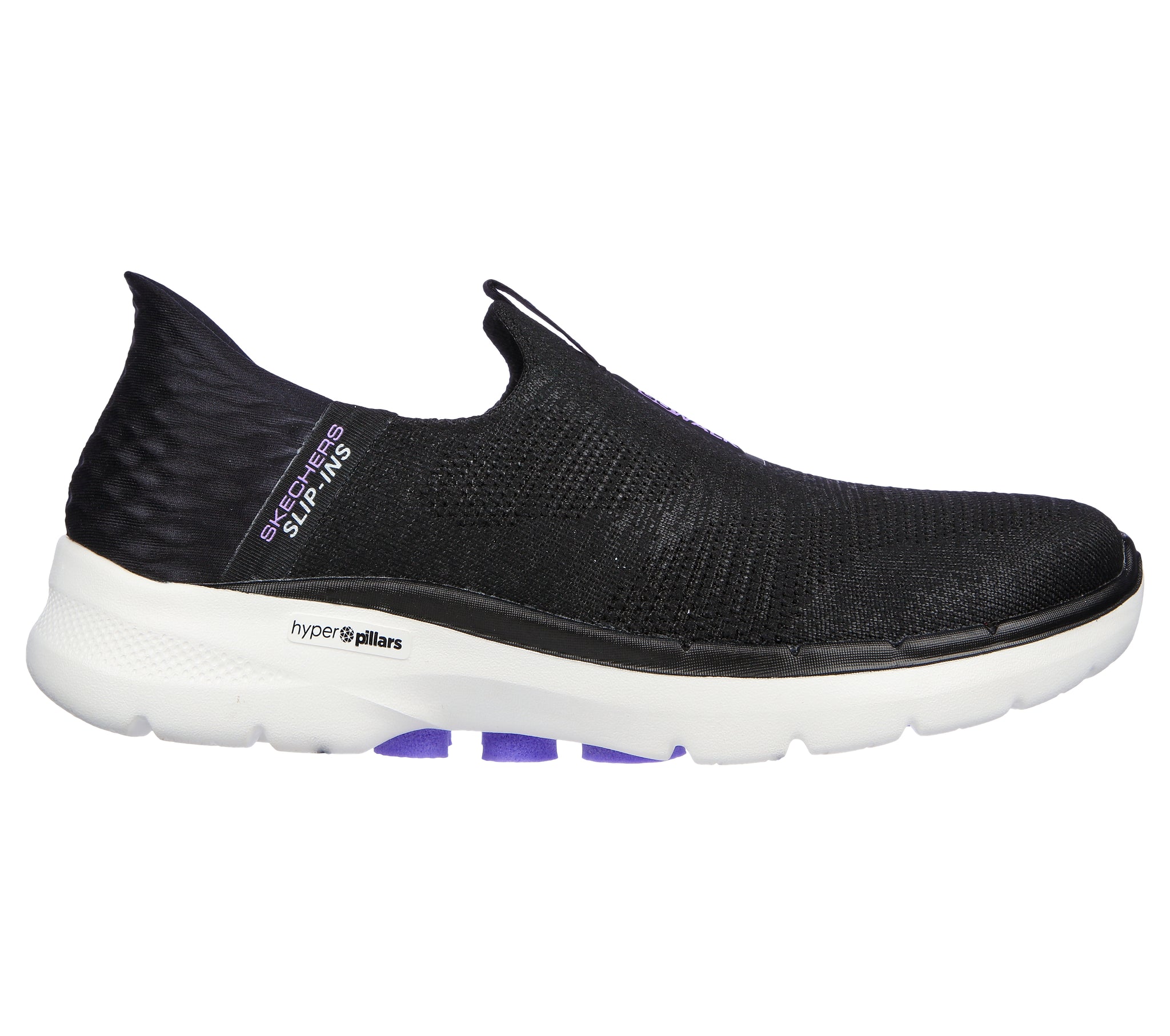 124569 BKLV - SKECHERS SLIP-INS: GO WALK 6 - FABULOUS VIEW - Shoess