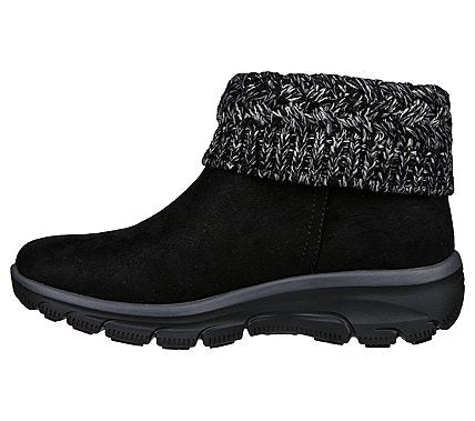 167401 BLK - RELAXED FIT: EASY GOING - COZY WEATHER - Shoess