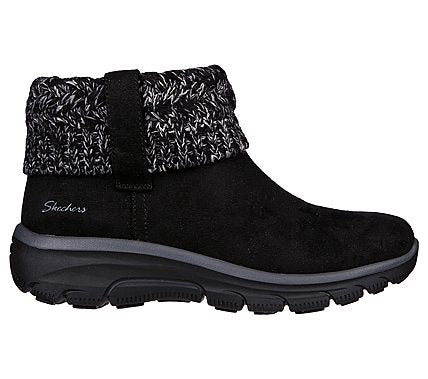 167401 BLK - RELAXED FIT: EASY GOING - COZY WEATHER - Shoess