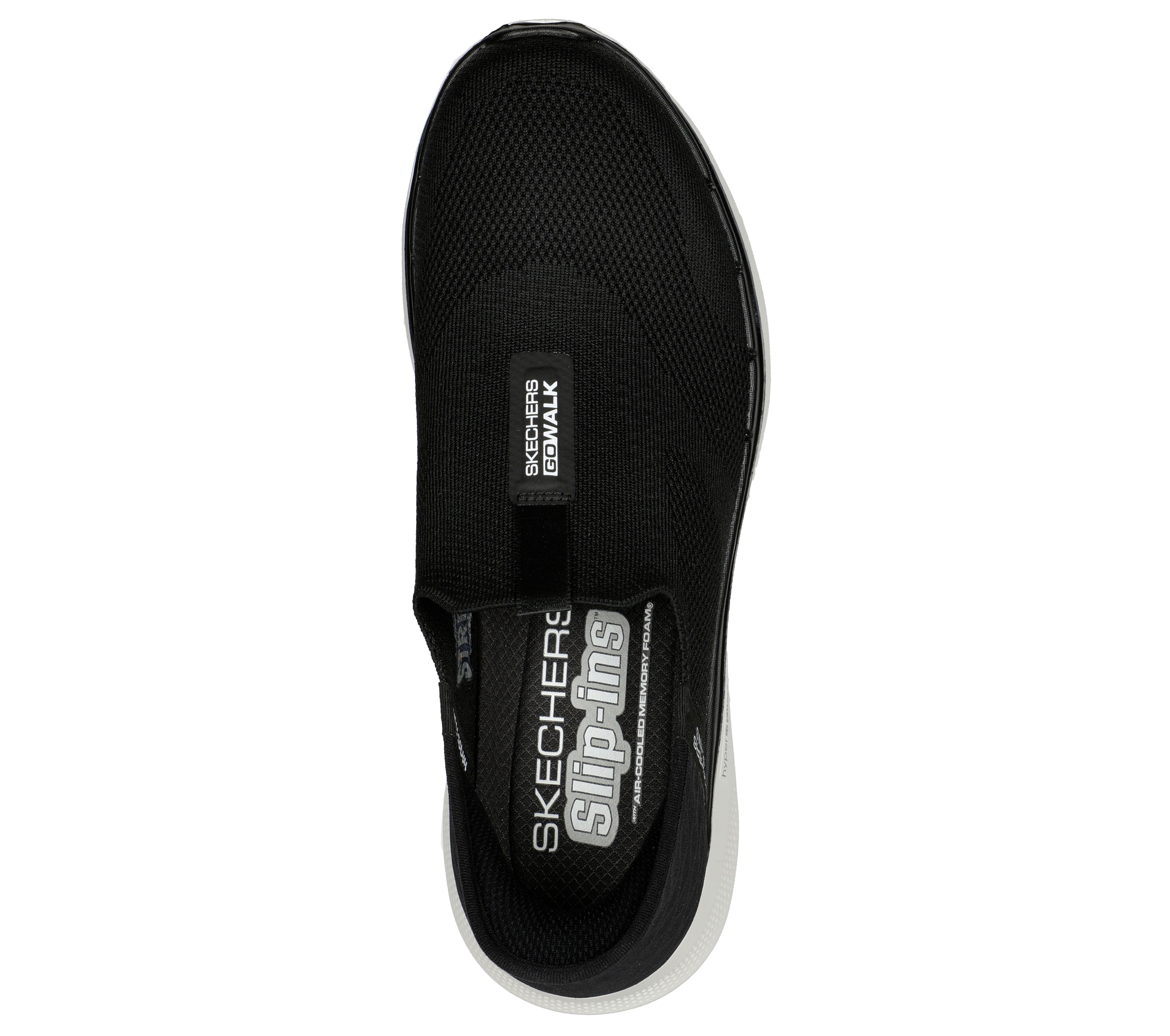 216278 BLK - SKECHERS SLIP-INS: GO WALK 6 - EASY ON - Shoess