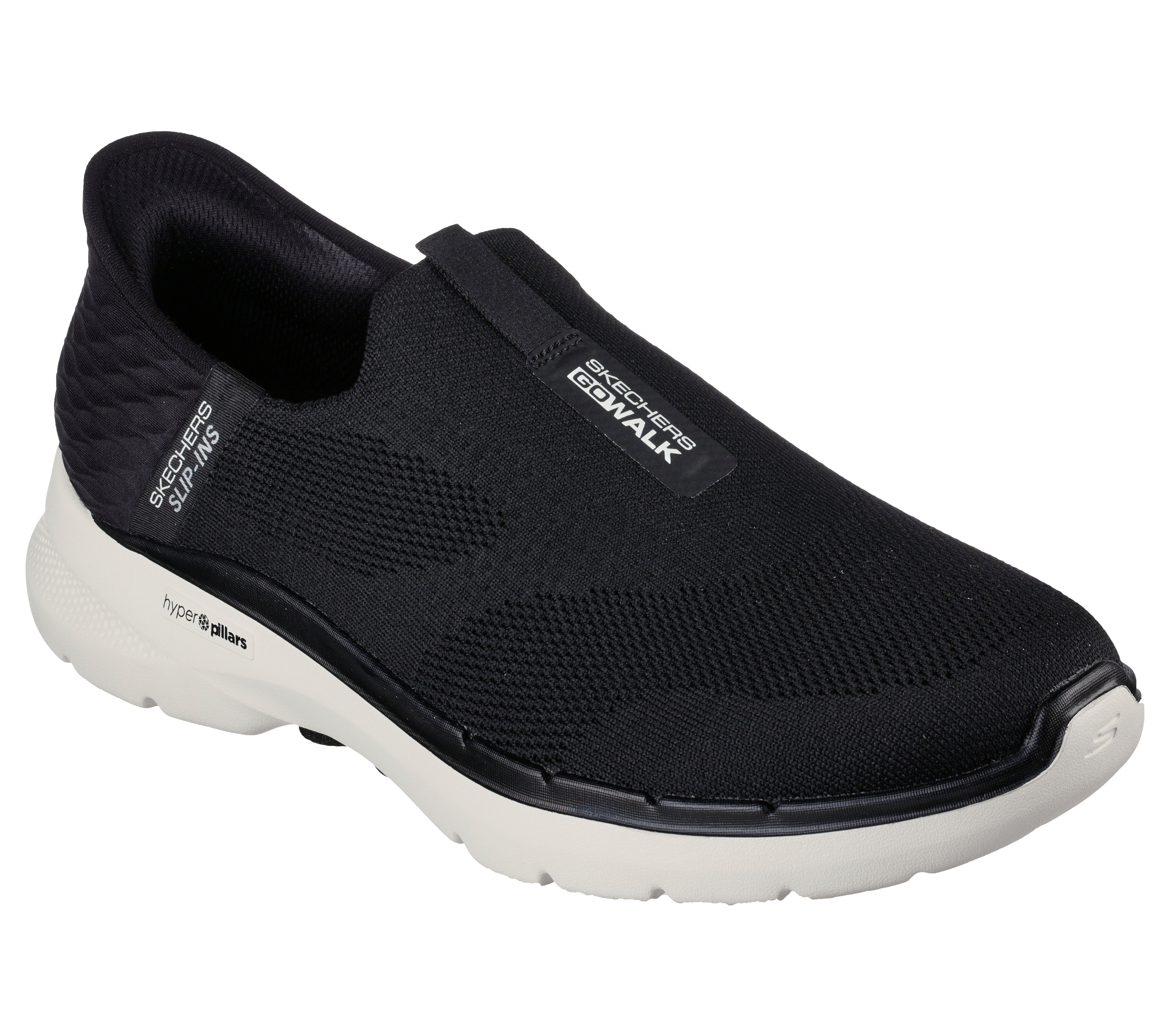 216278 BLK - SKECHERS SLIP-INS: GO WALK 6 - EASY ON - Shoess