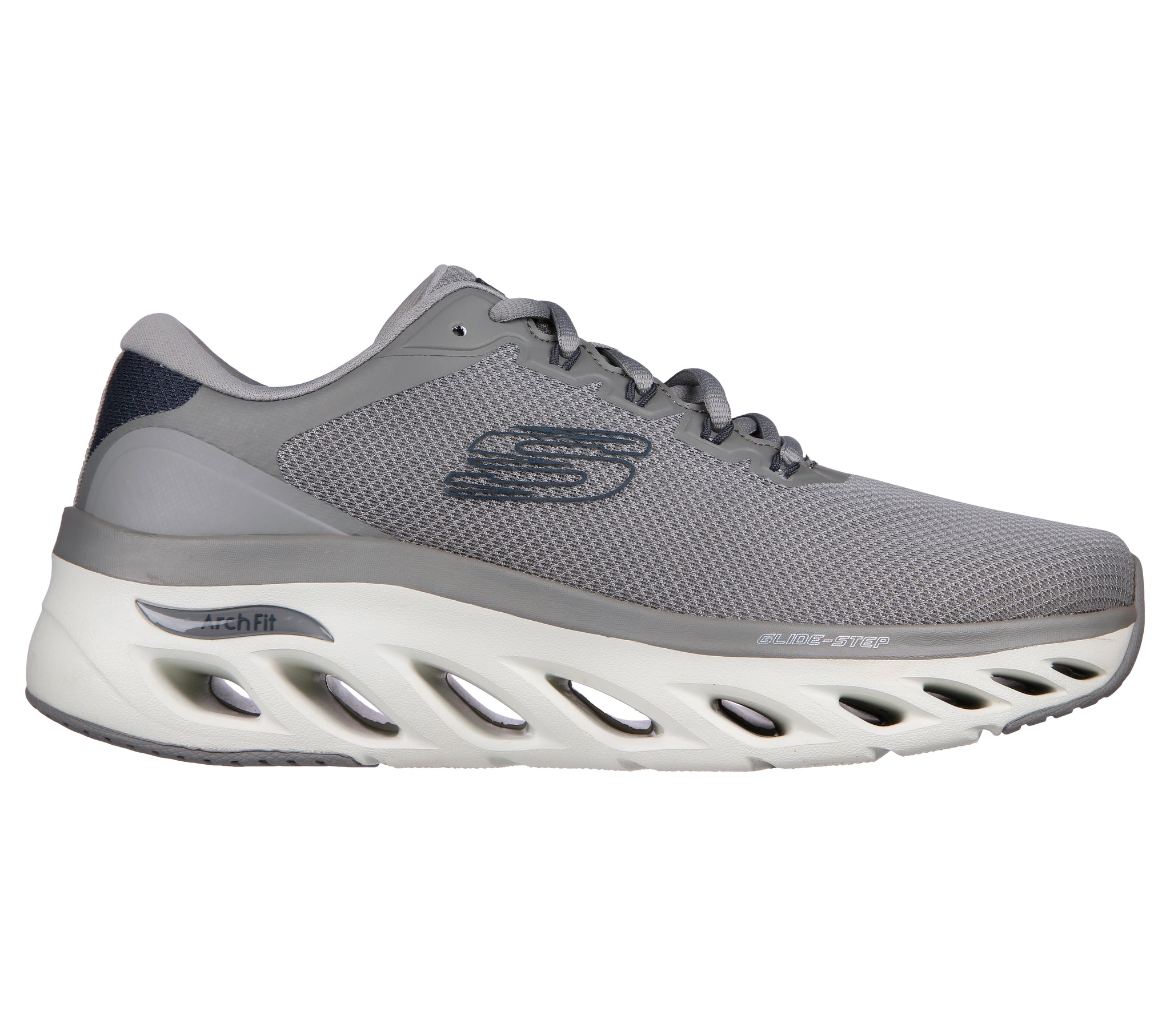 232321 GRY - SKECHERS ARCH FIT GLIDE-STEP - HIGHLIGHTER - Shoess