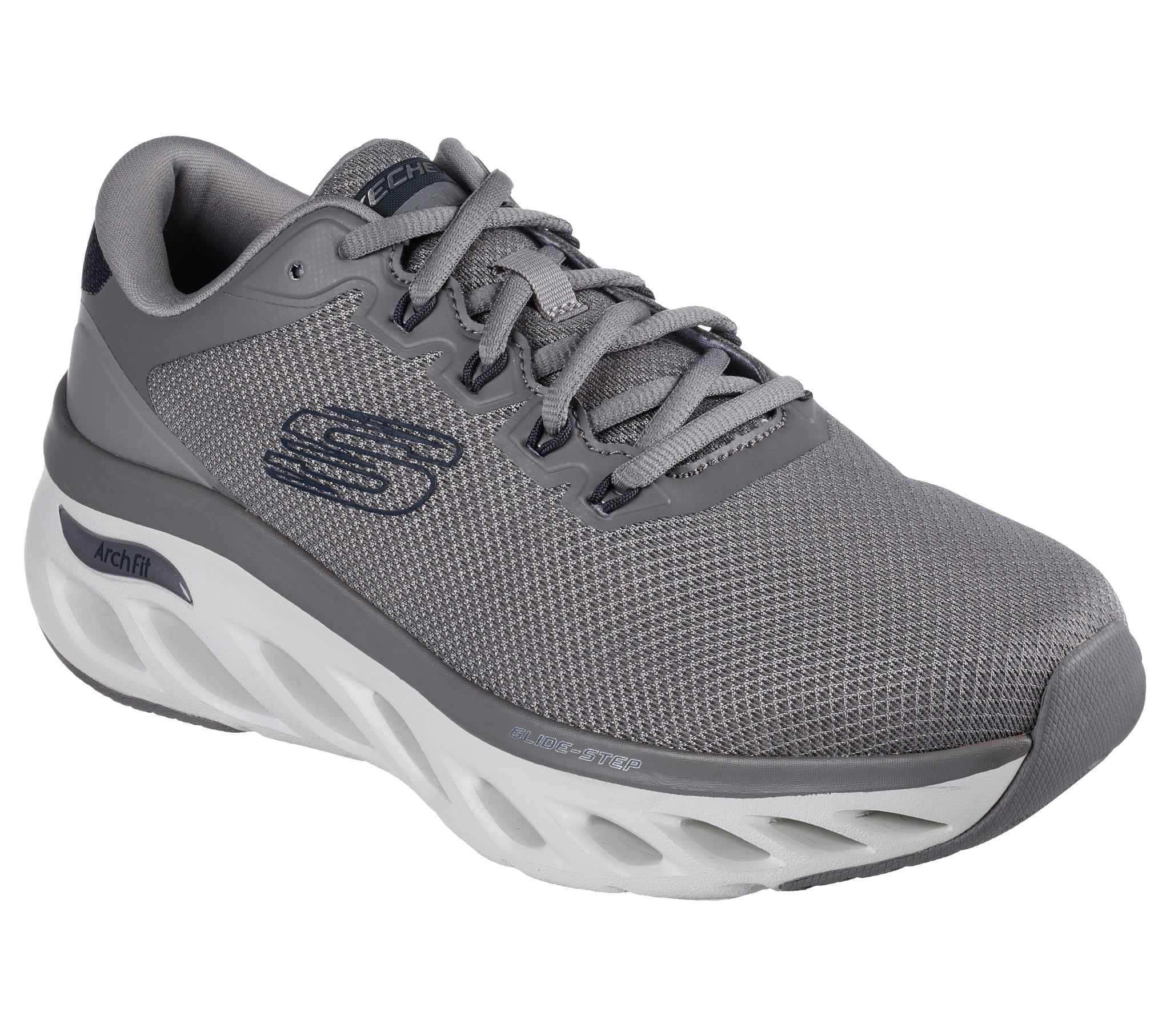 232321 GRY - SKECHERS ARCH FIT GLIDE-STEP - HIGHLIGHTER - Shoess
