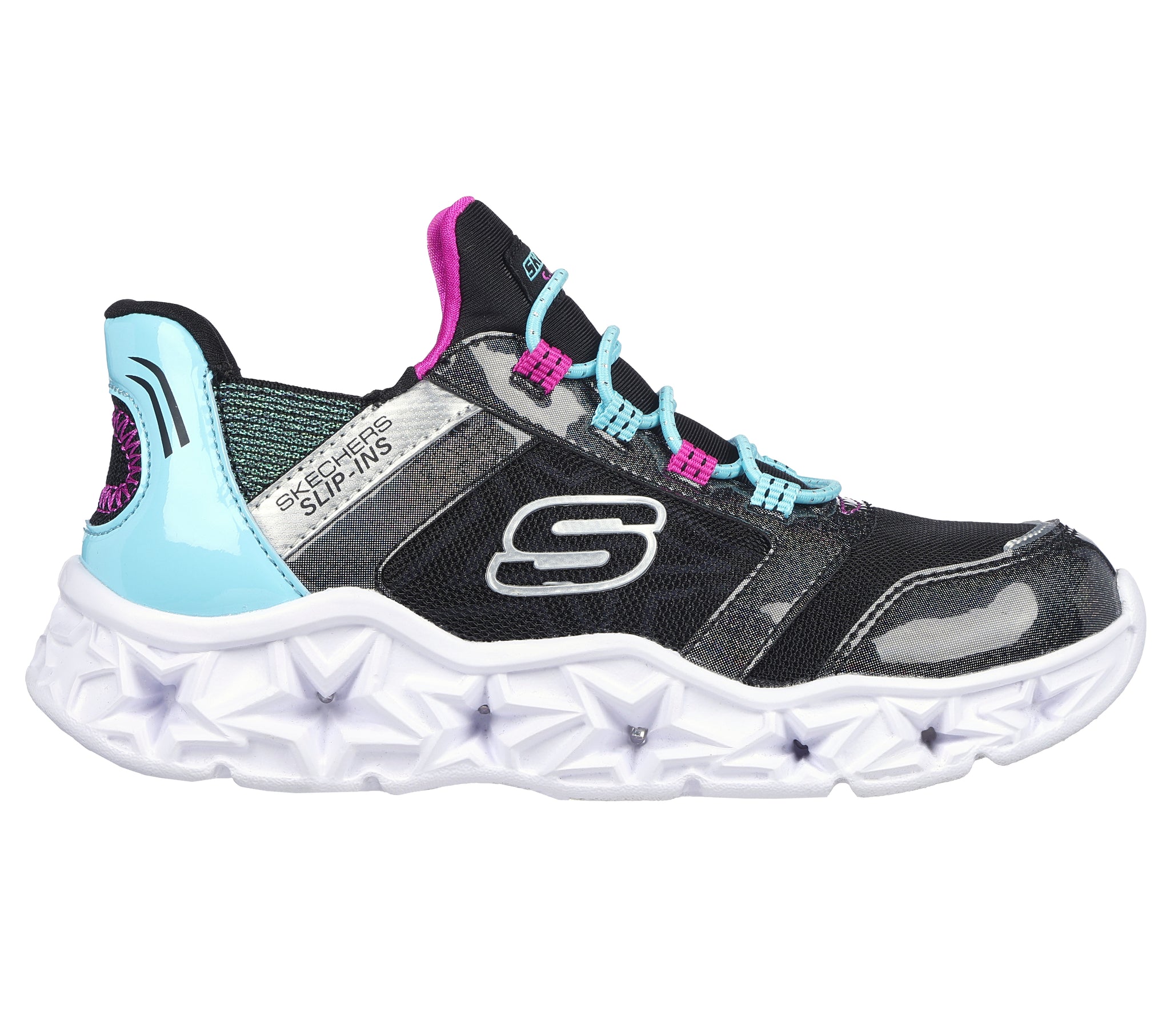 303701L BKMT - SKECHERS SLIP-INS: GALAXY LIGHTS - BRIGHT COSMIC - Shoess