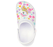 308016L WHT - FOAMIES: HEART CHARMER - UNICORN DELIGHT - Shoess