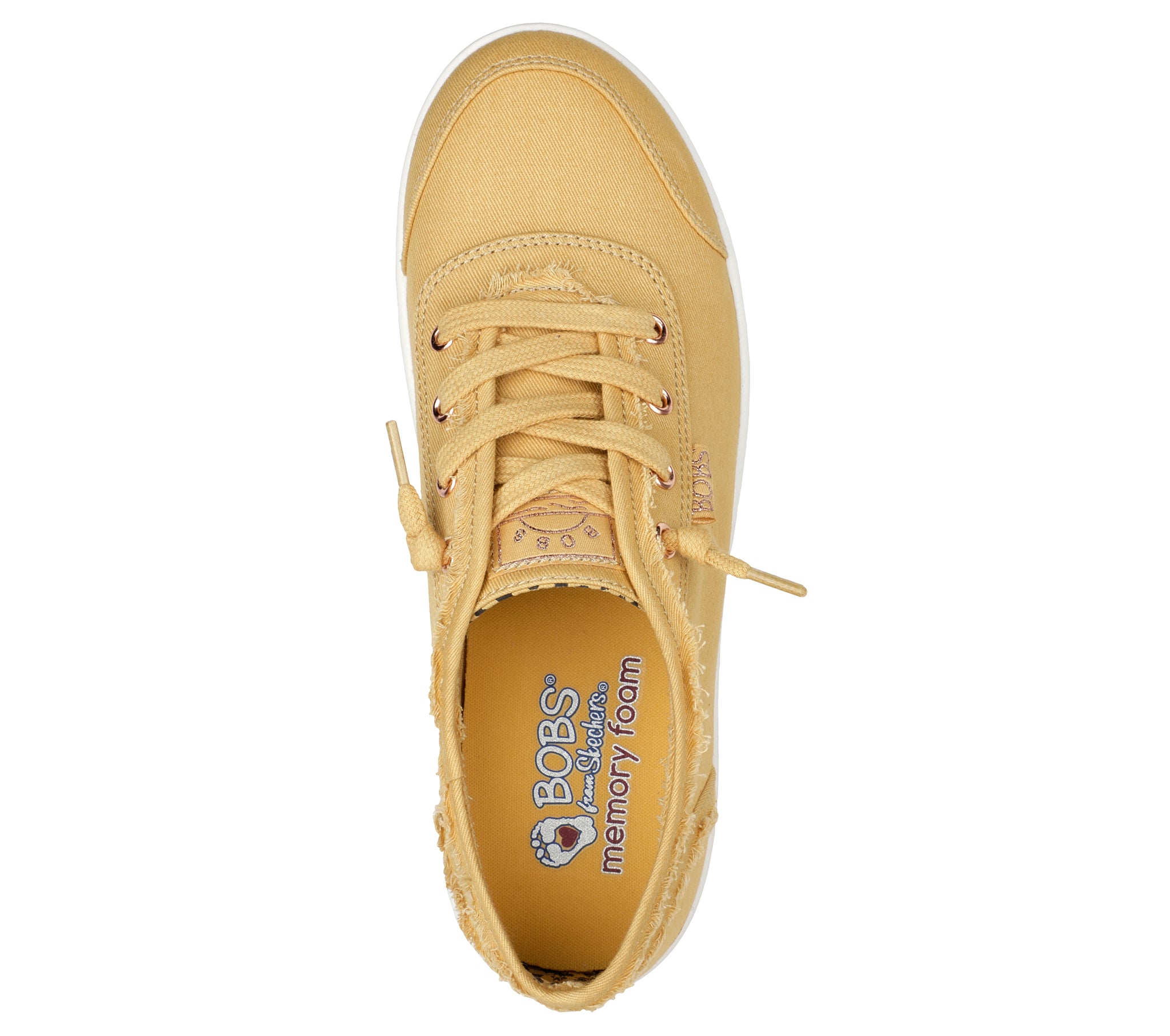 Skechers memory foam jaune hotsell