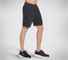 M1SH69 LTGY - SKECHERS APPAREL EXPLORER 9 INCH SHORT - Shoess