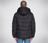 MJA242 BLK - SKECHERS GOWALK ESCAPE HOODED JACKET - Shoess