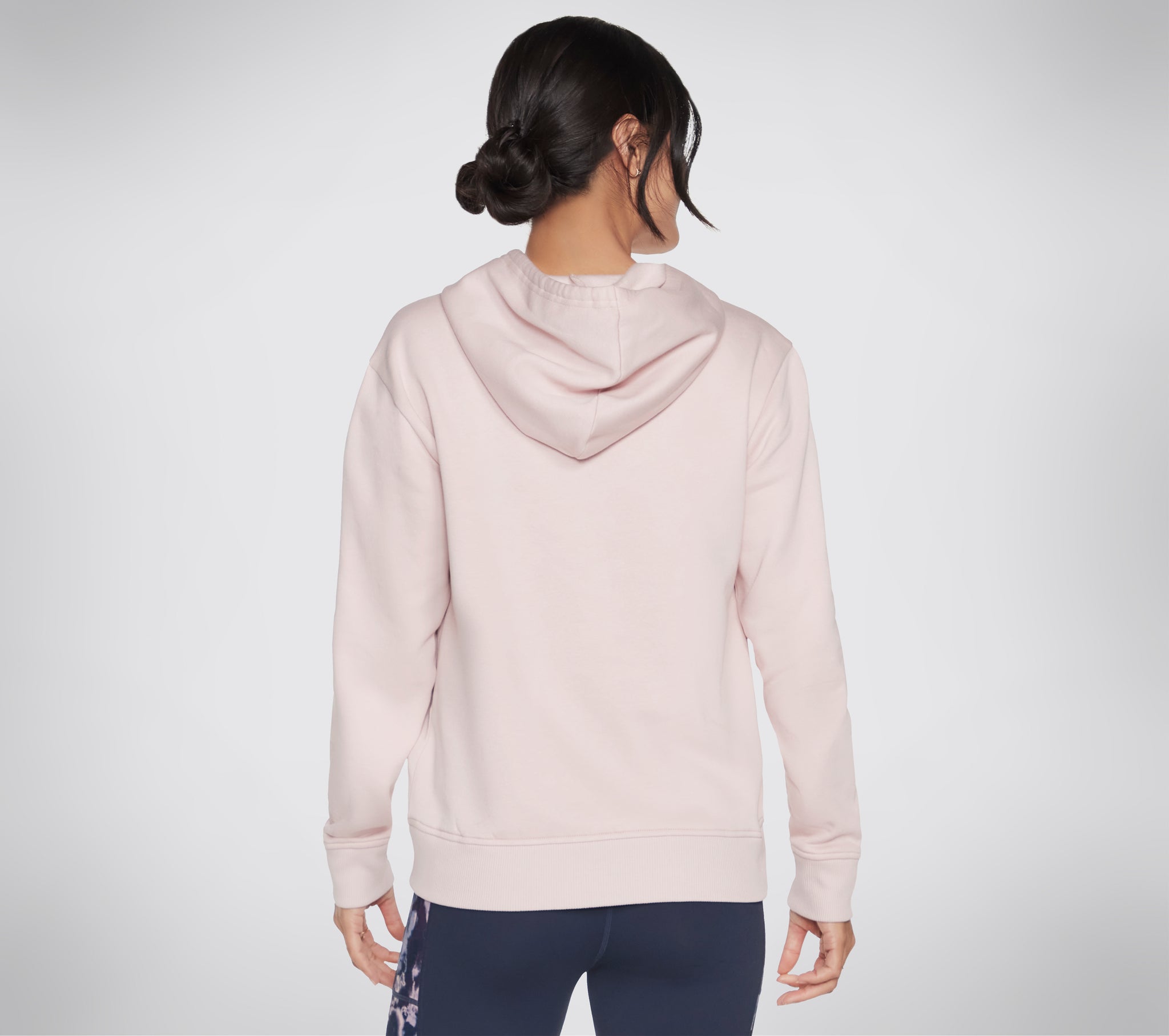 WHD73 LPK - DIAMOND FOREVER FLORAL PULLOVER HOODIE - Shoess